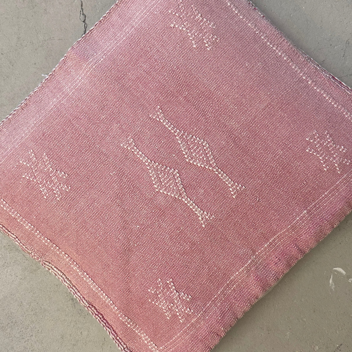 Kaktussilke pudebetræk ca. 45 x 45 cm - rosa