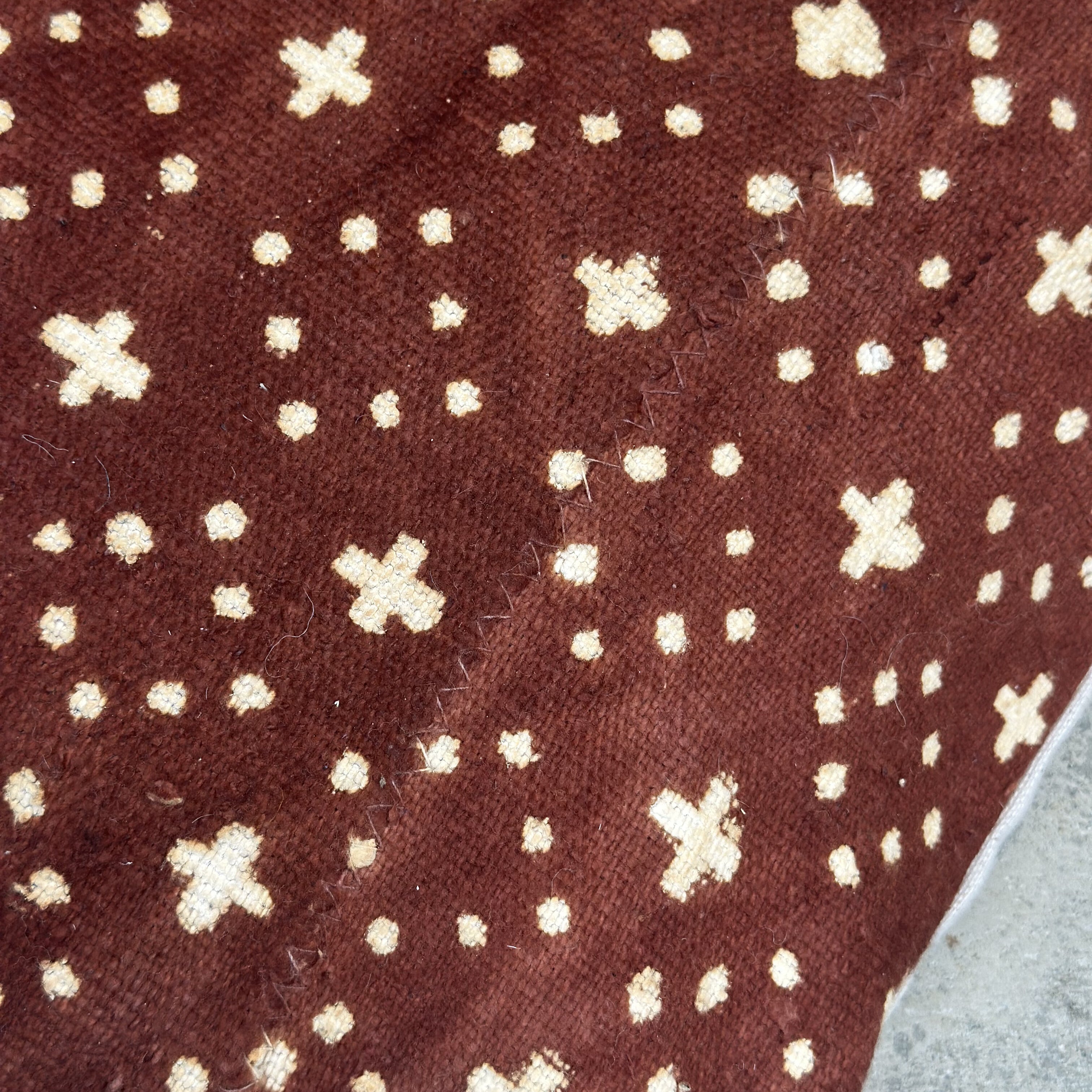 Bomuldspude fra Mali - 45x45 cm.