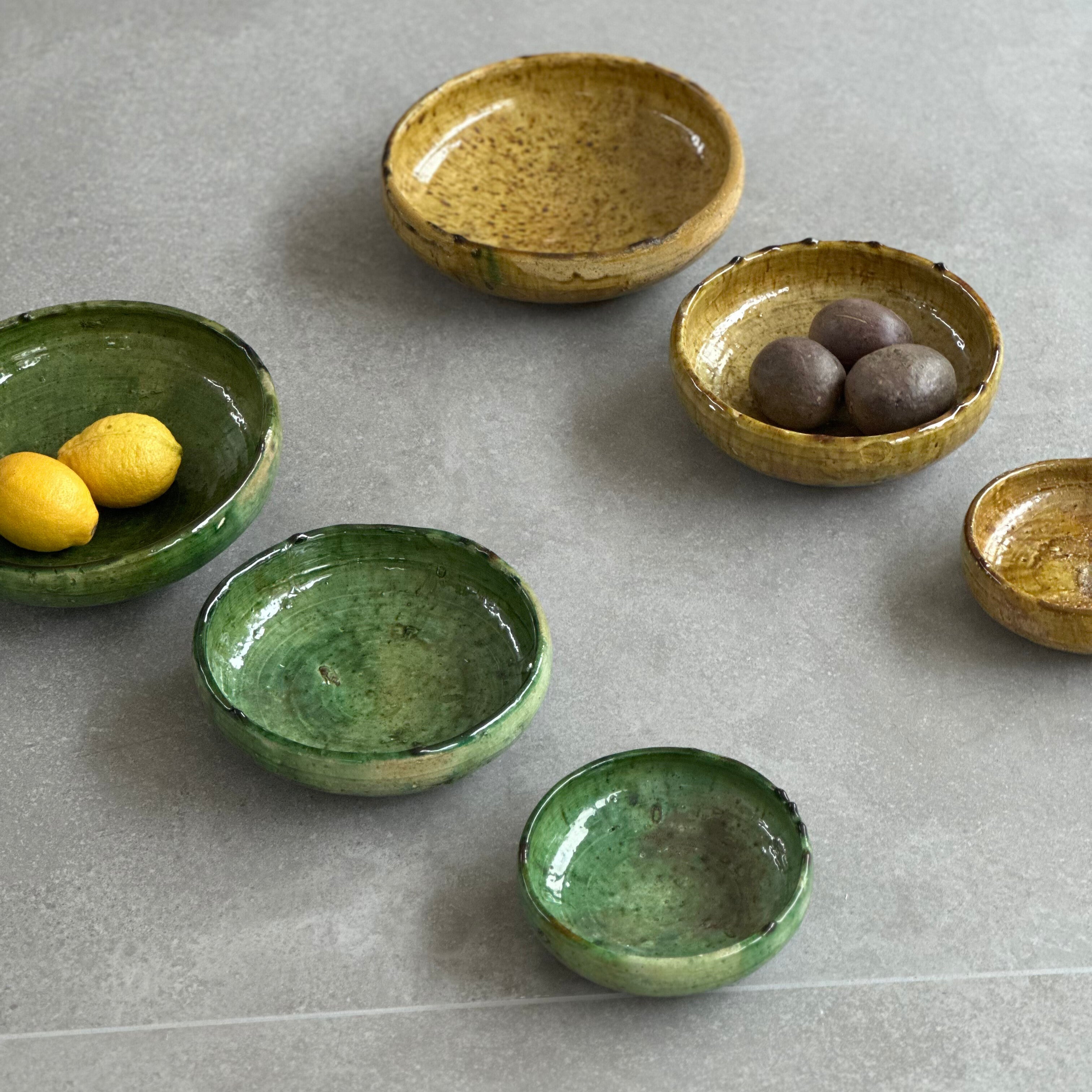 Tamegroute skål  lav - 25 cm. i diameter