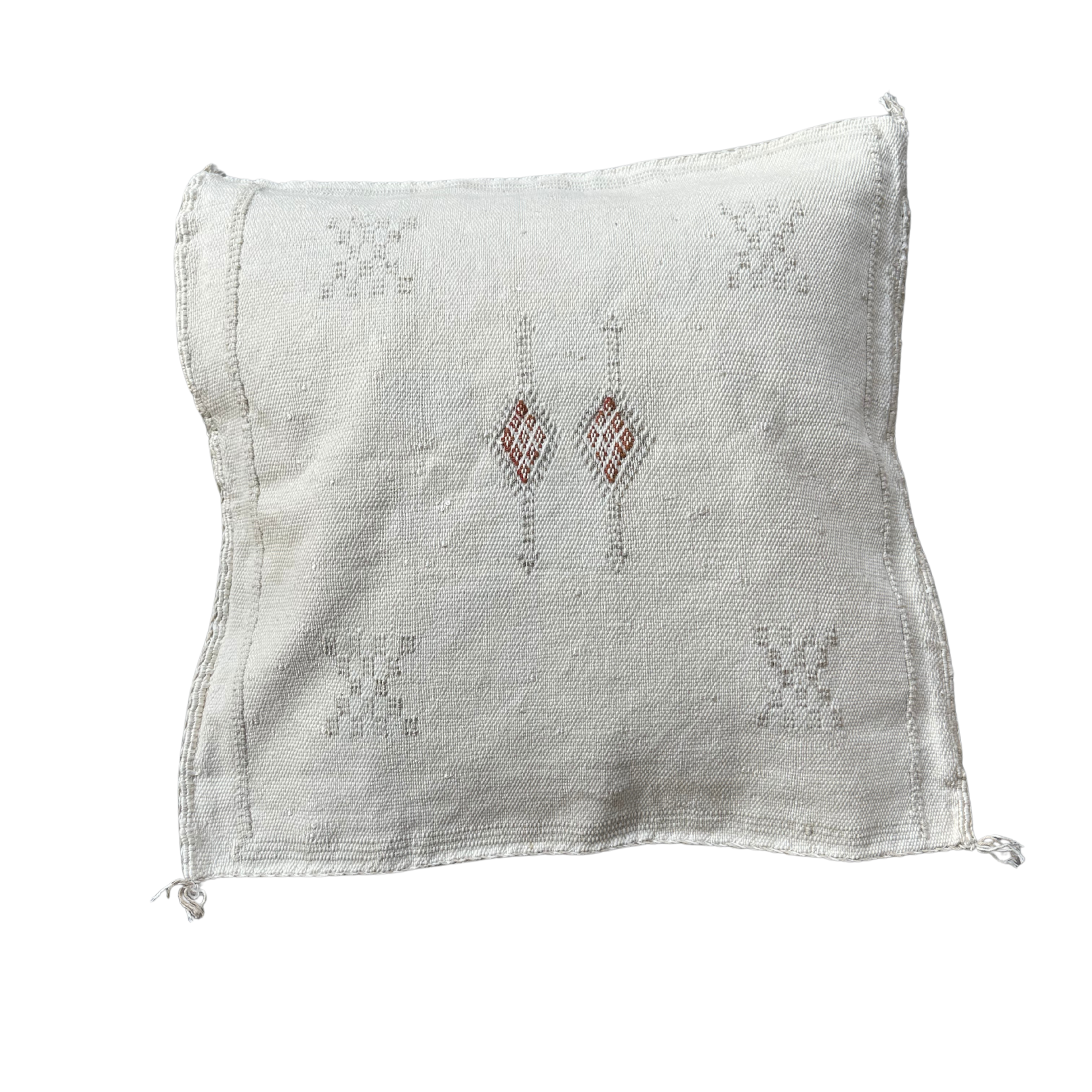 Putetrekk i kaktussilke - størrelse 45 x 45 cm.