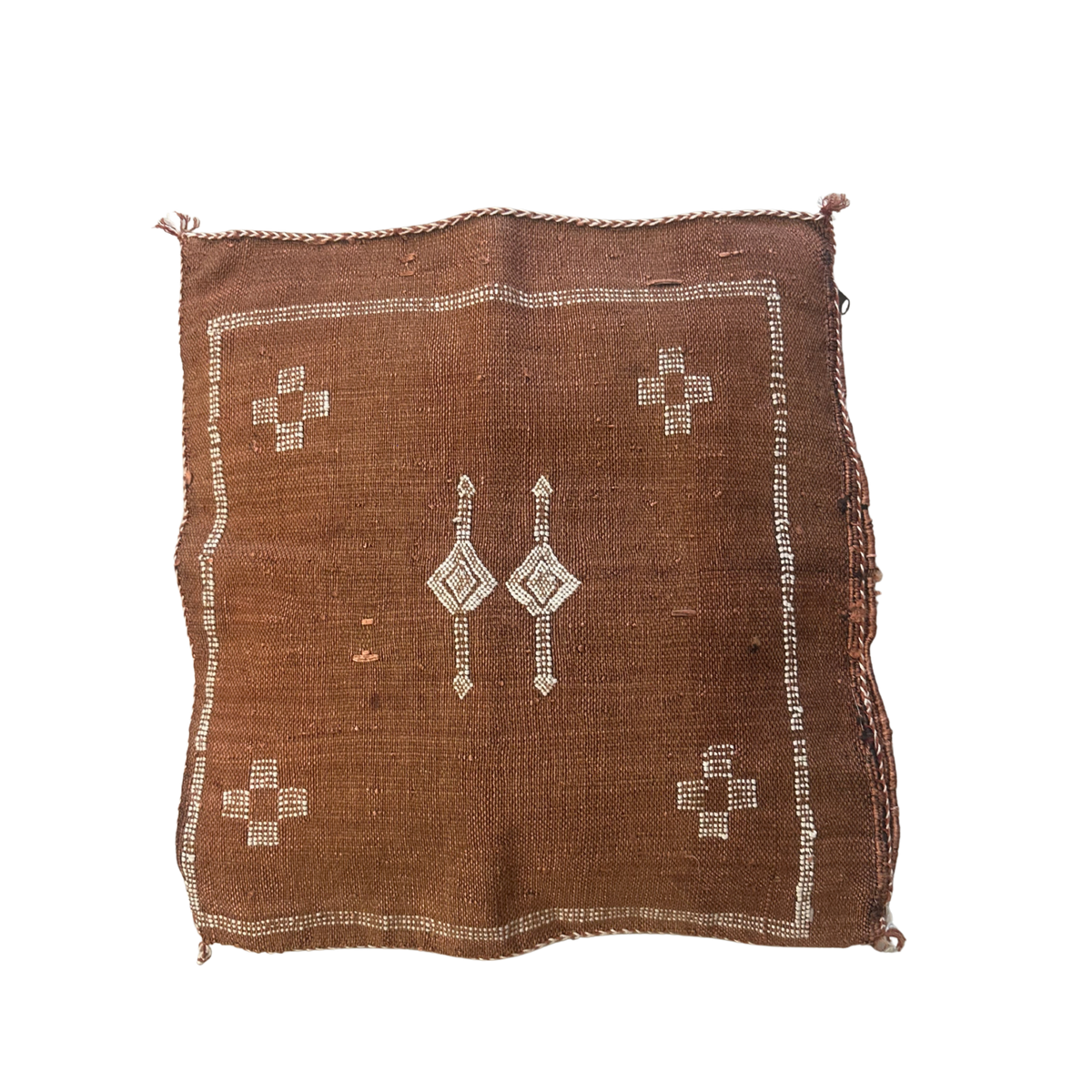 Kaktussilke pudebetræk ca. 45 x 45 cm - kobber