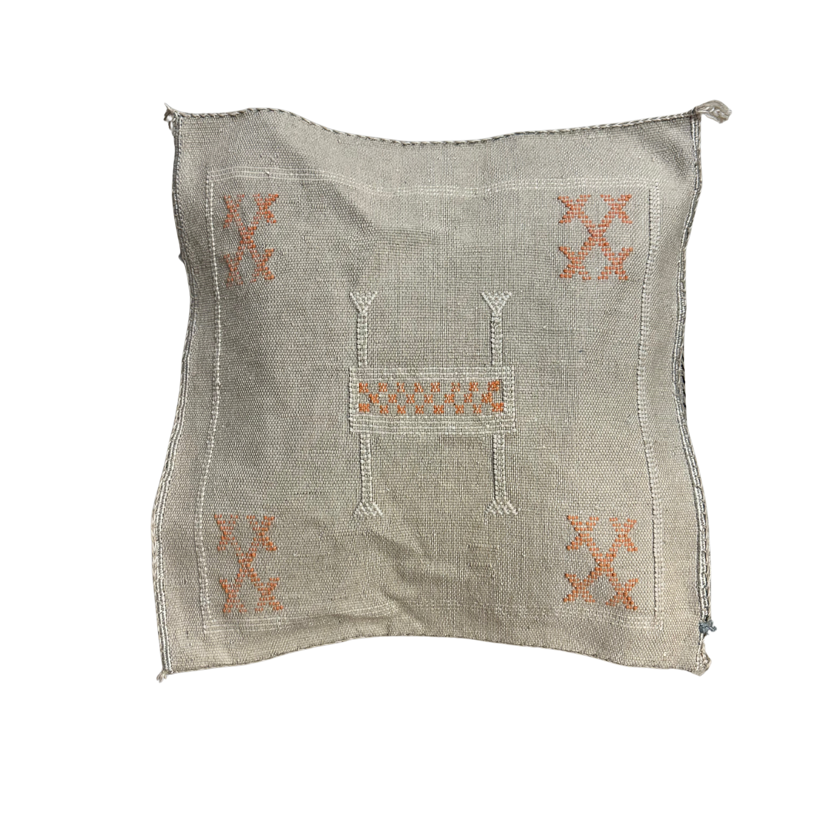 Pudebetræk i kaktussilke - størrelse ca. 45 x 45 cm.