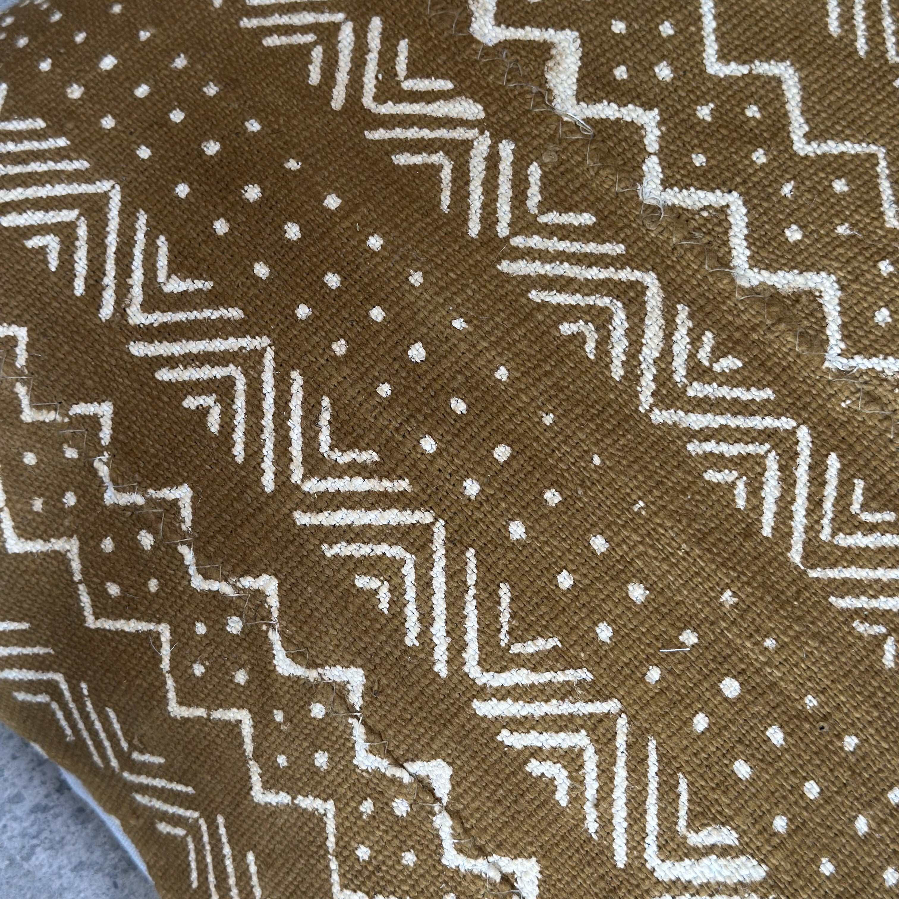 Bomuldspude fra Mali - 45x45 cm.