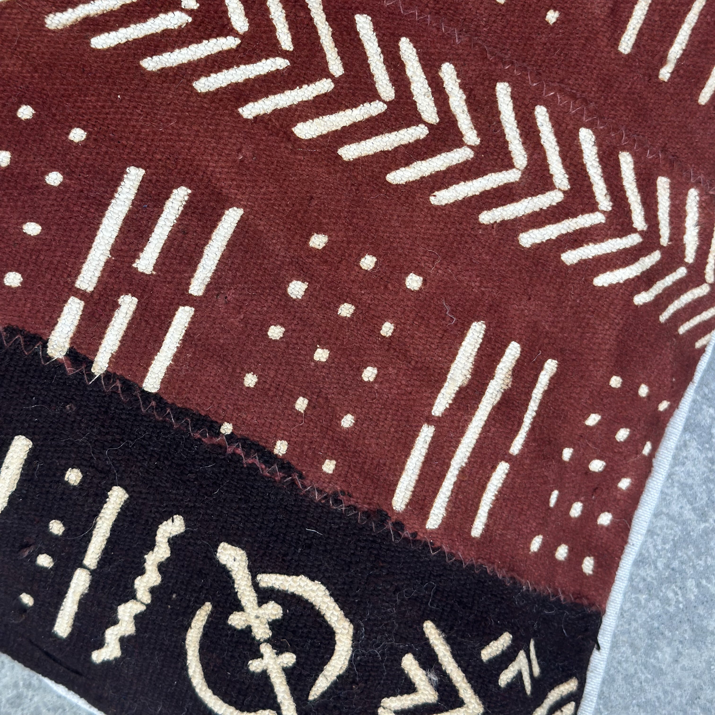 Bomuldspude fra Mali - 45x45 cm.