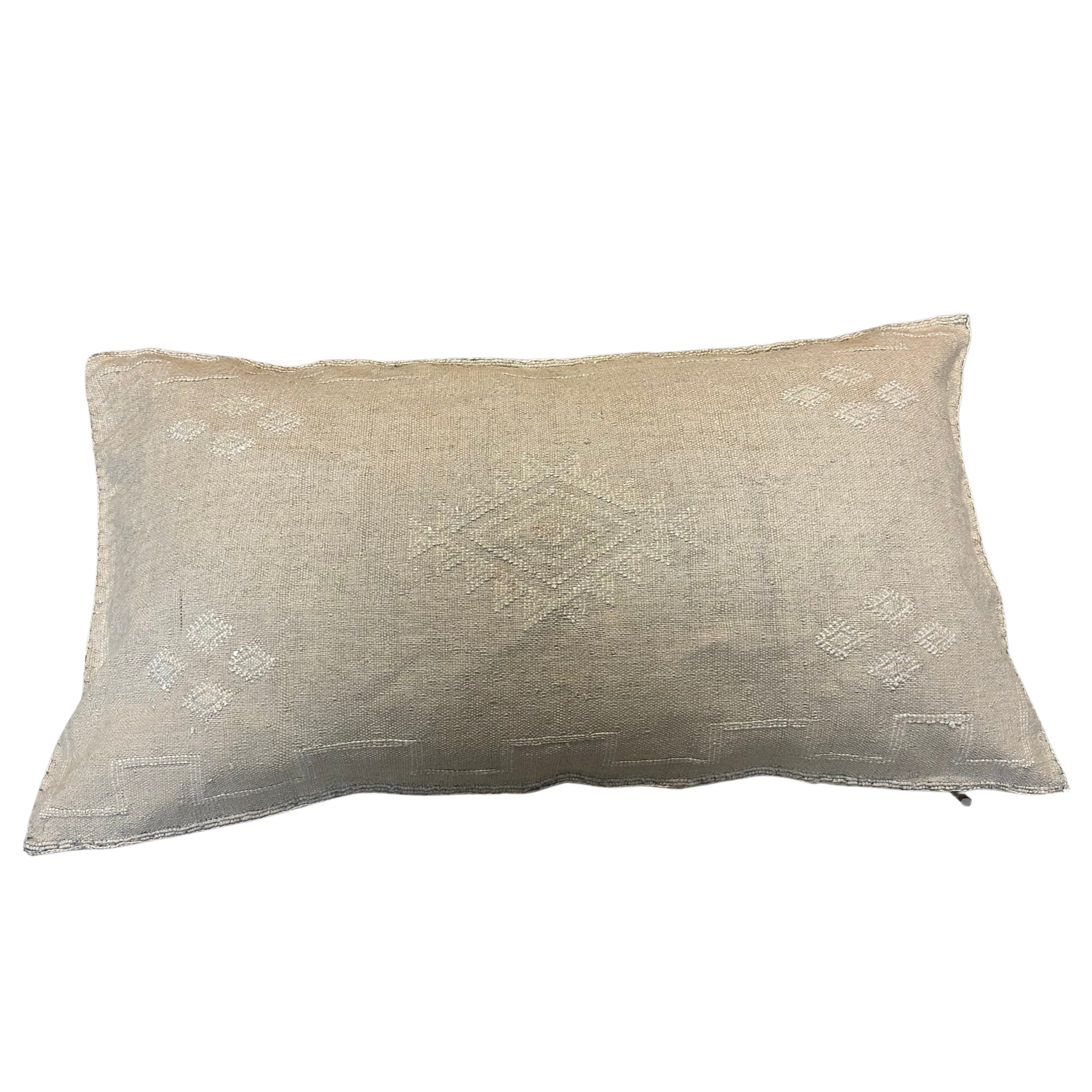 Pudebetræk i kaktussilke - størrelse ca. 50x90 cm.