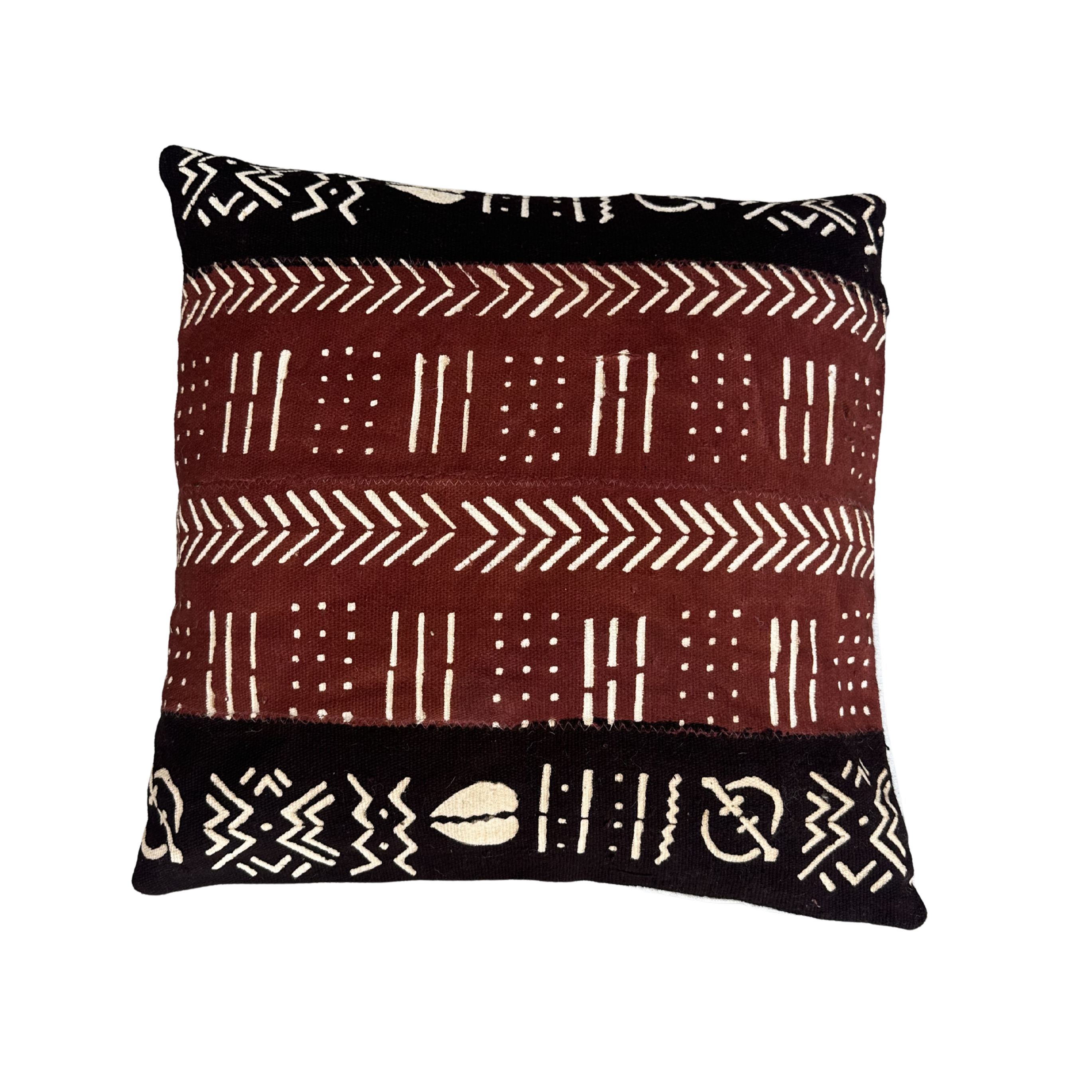 Bomuldspude fra Mali - 45x45 cm.