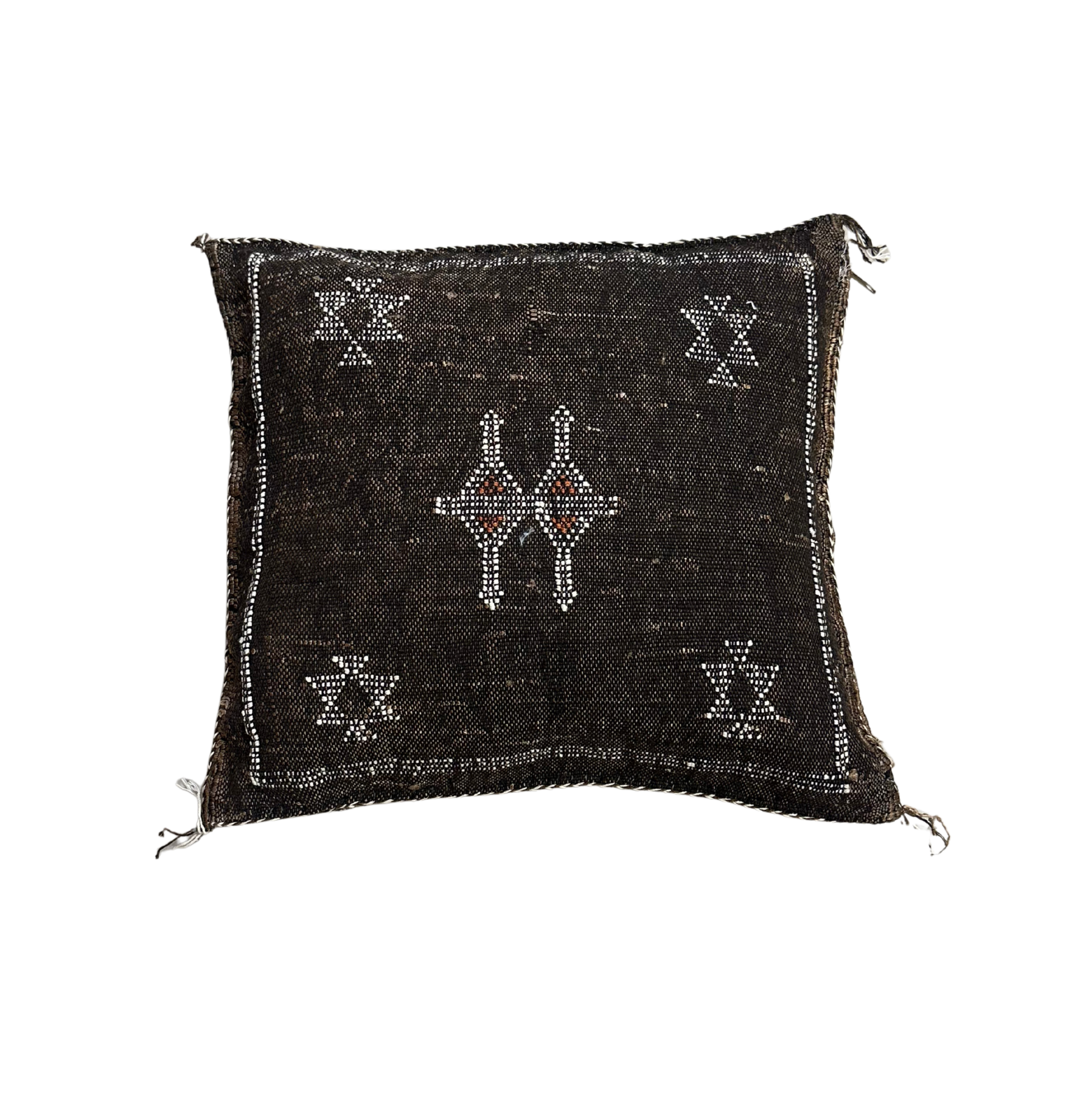 Pudebetræk i kaktussilke - størrelse ca. 45 x 45 cm.