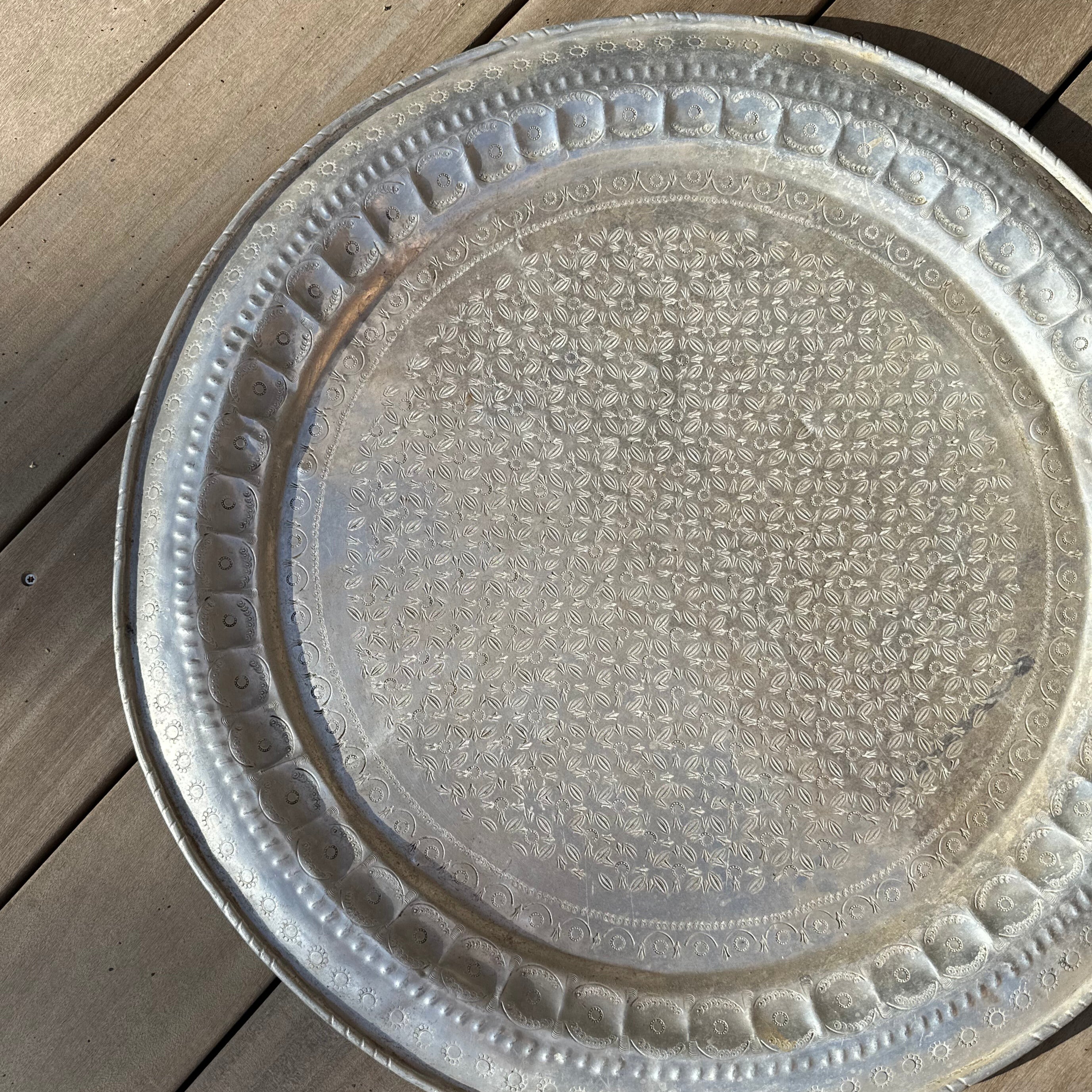 Marokkansk vintage bakke - 67 cm.