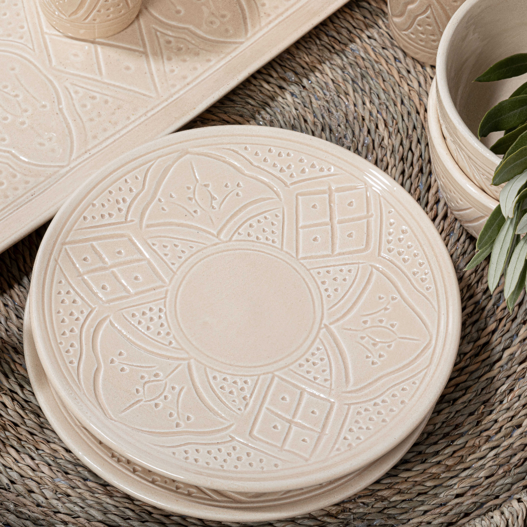 BOHEMO ceramic plate - Lunch