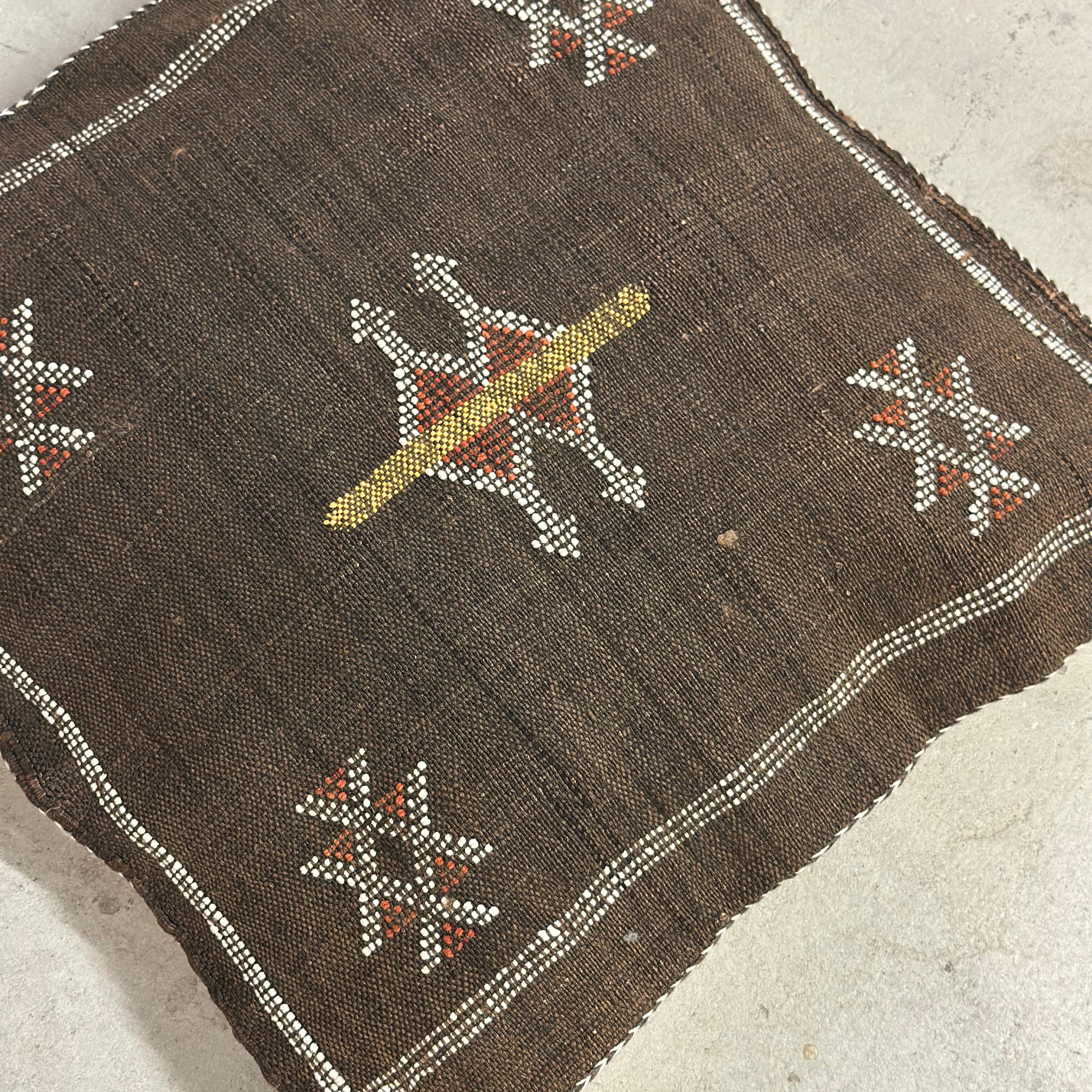 Pudebetræk i kaktussilke - størrelse ca. 45 x 45 cm.