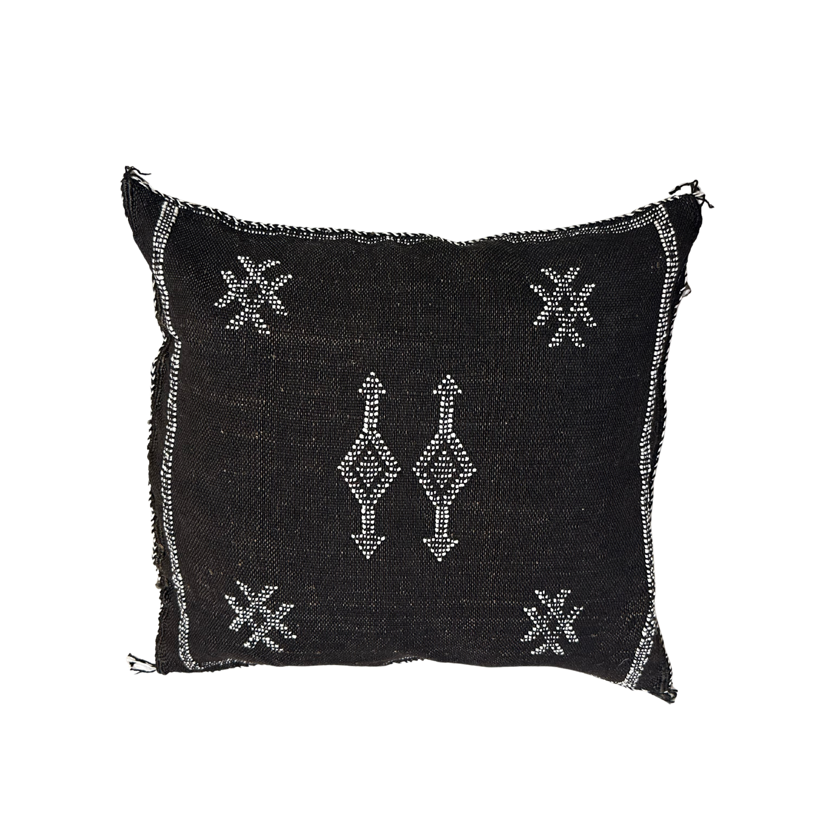 Pudebetræk i kaktussilke - størrelse ca. 45 x 45 cm.