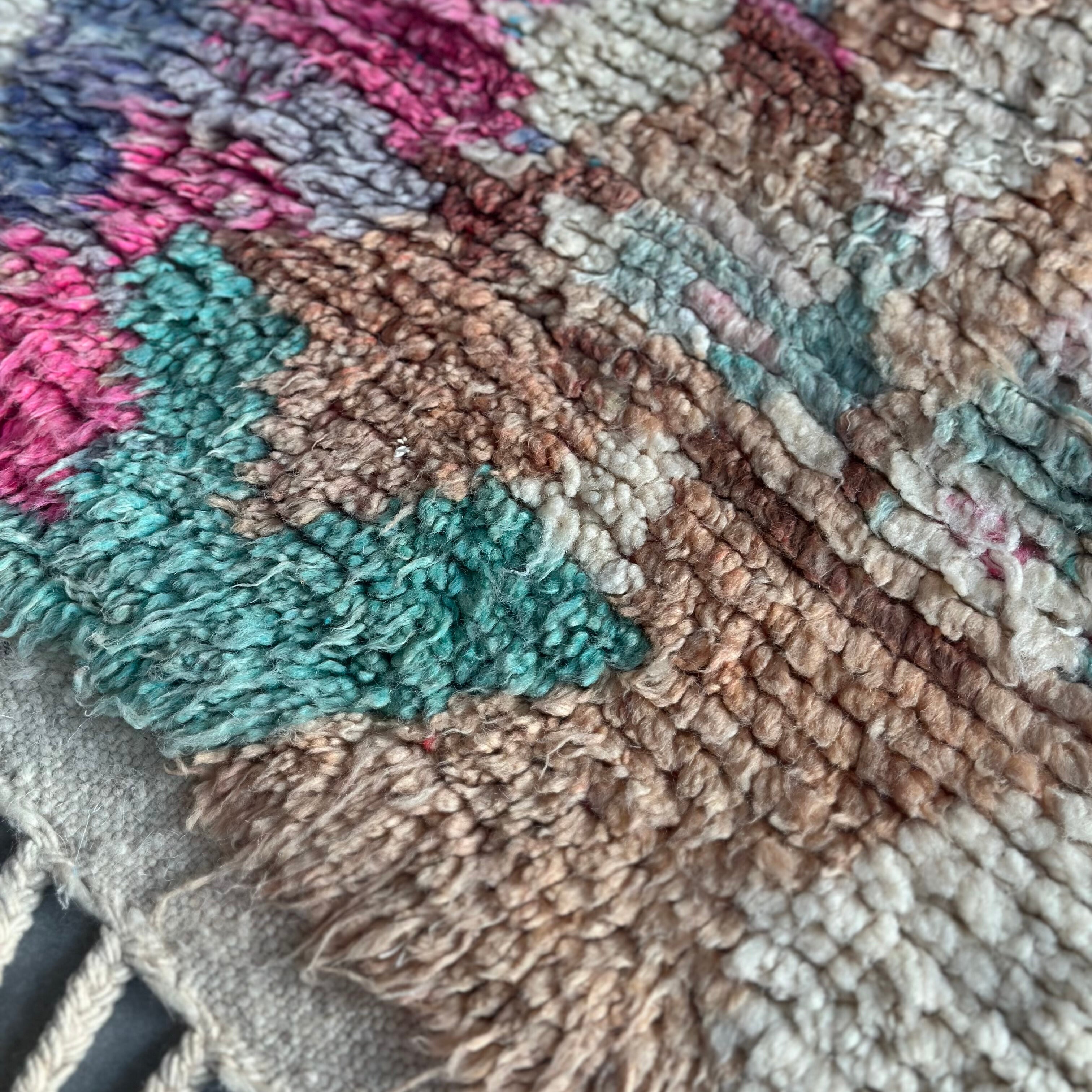 Boujaad tæppe -  størrelse 103 x 157 cm