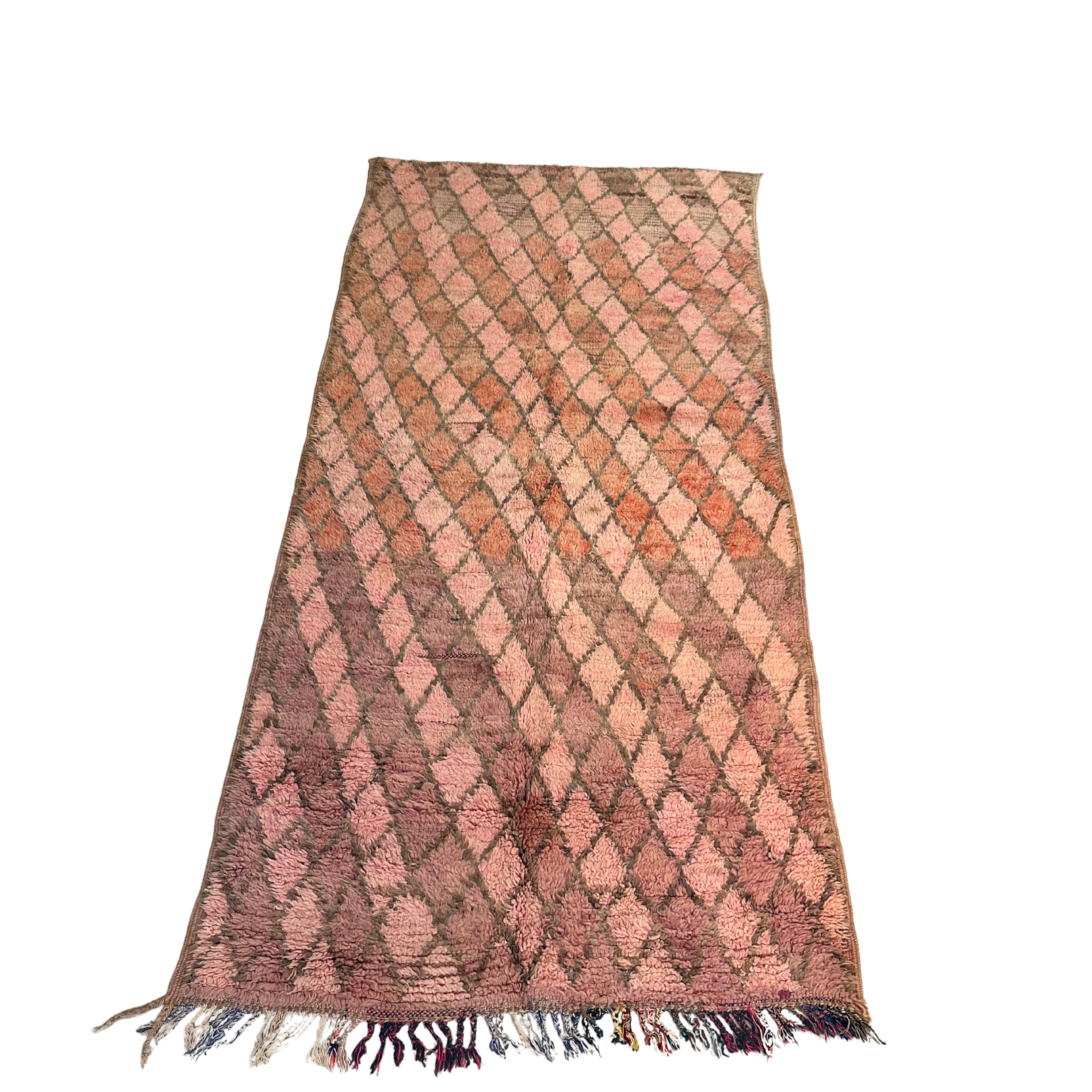 Vintage Boujaad tæppe -  størrelse 118 x 244 cm