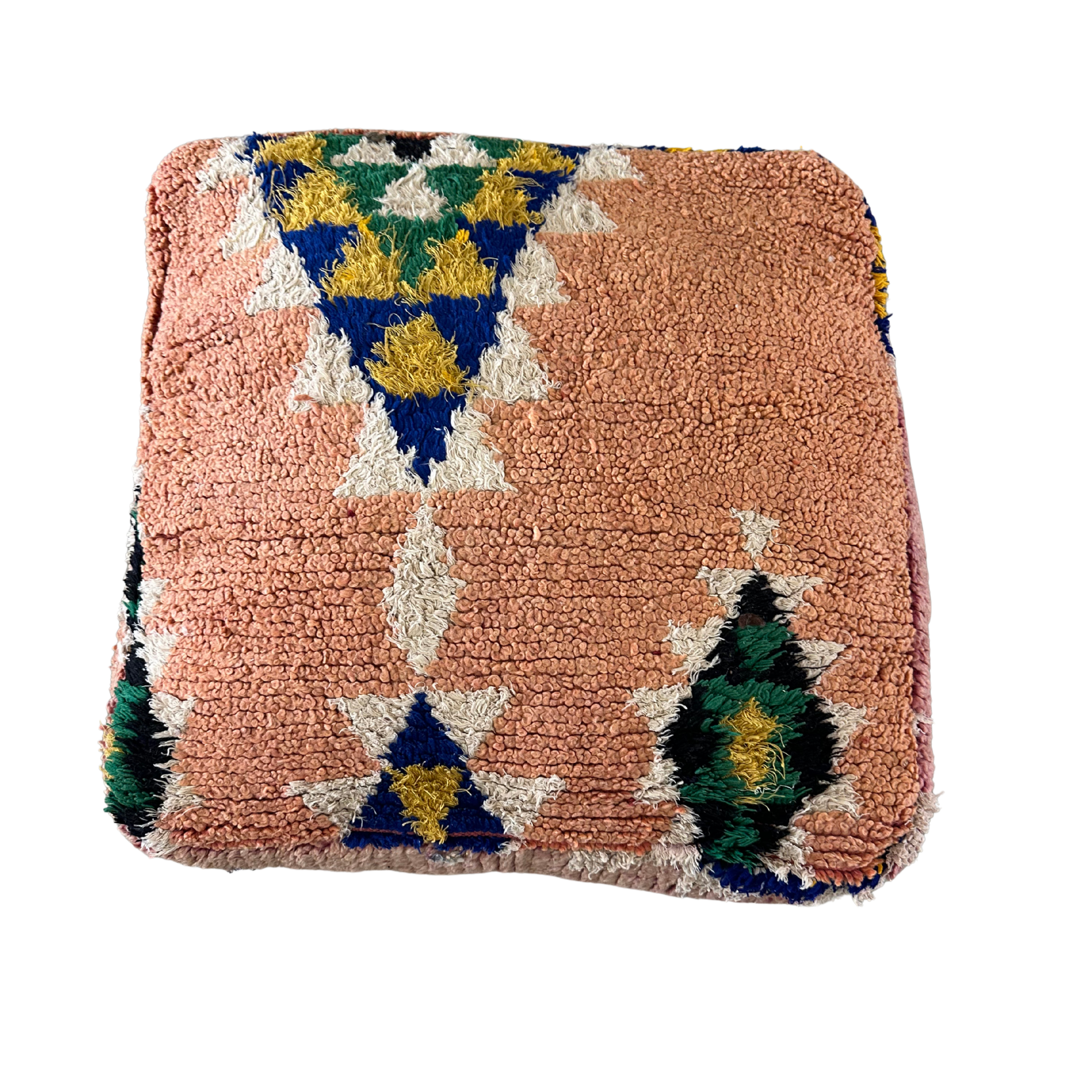 Vintage puf - 60x60x20 cm.