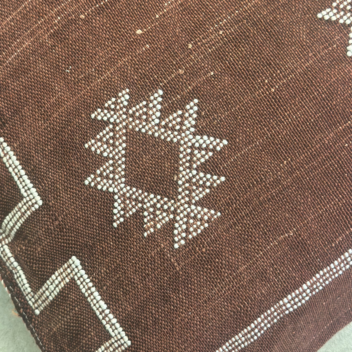 Kaktussilke pudebetræk ca. 50 x 90 cm – burgundy