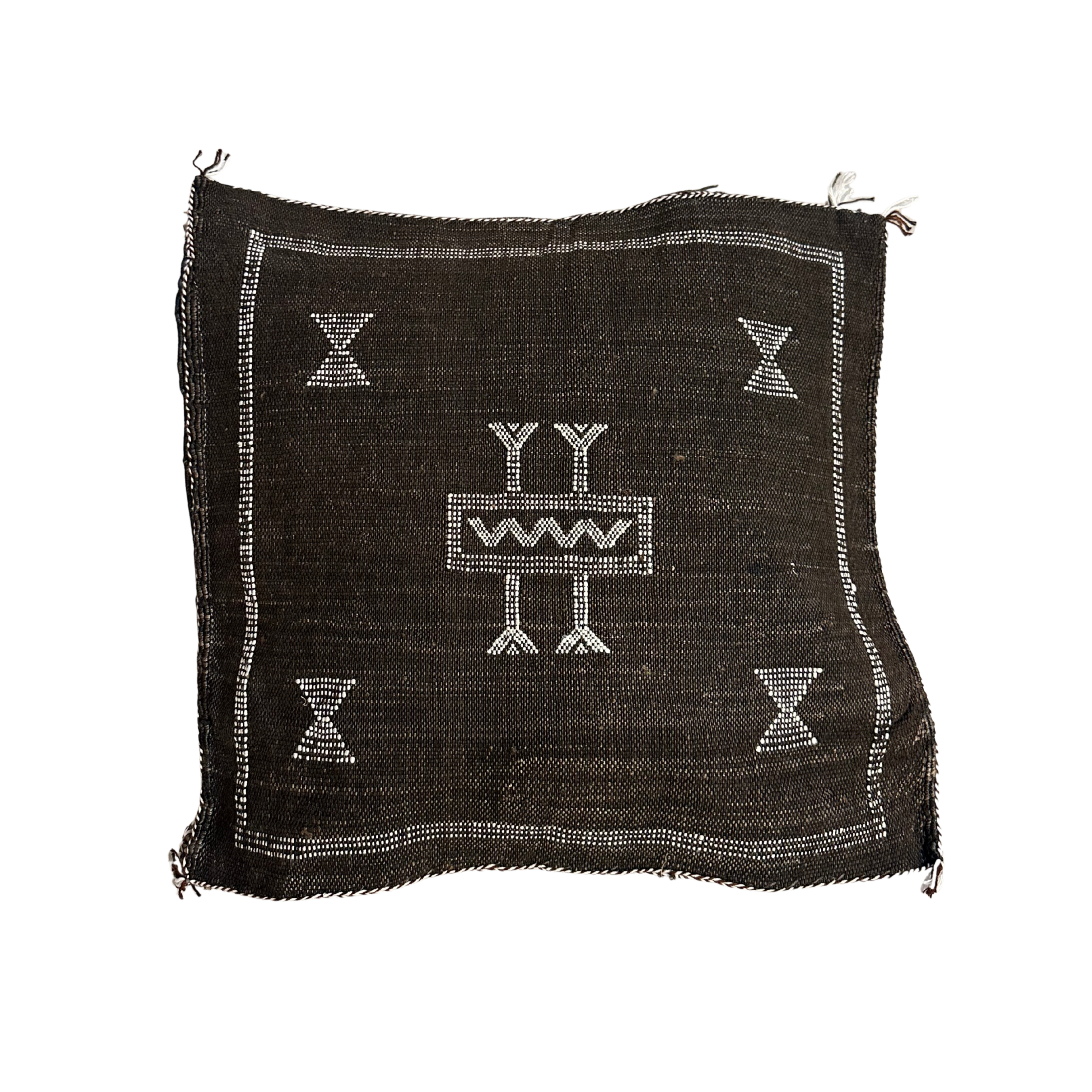 Pudebetræk i kaktussilke - størrelse ca. 45 x 45 cm.