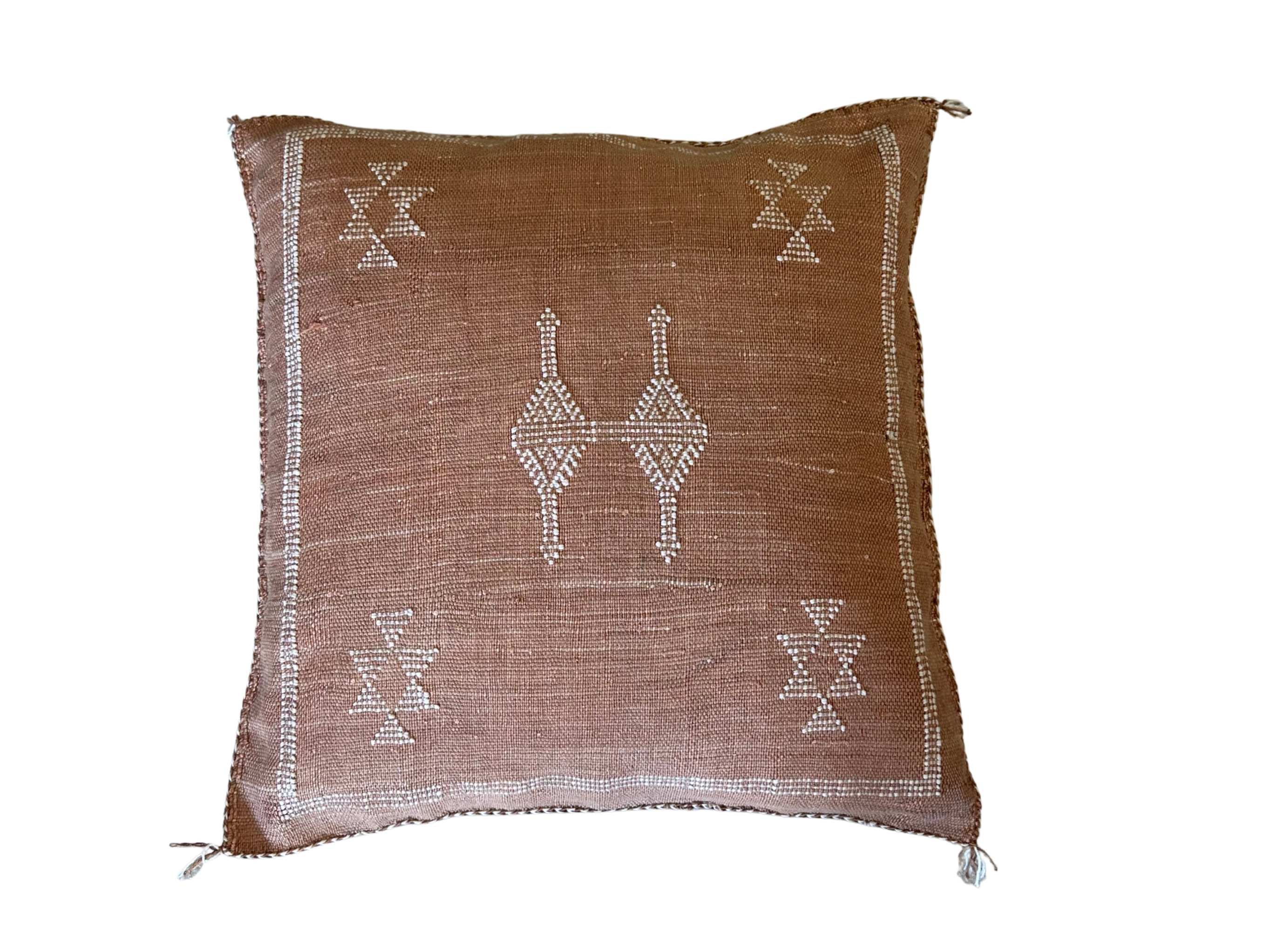 Cushion cover in cactus silk - size 45 x 45 cm.