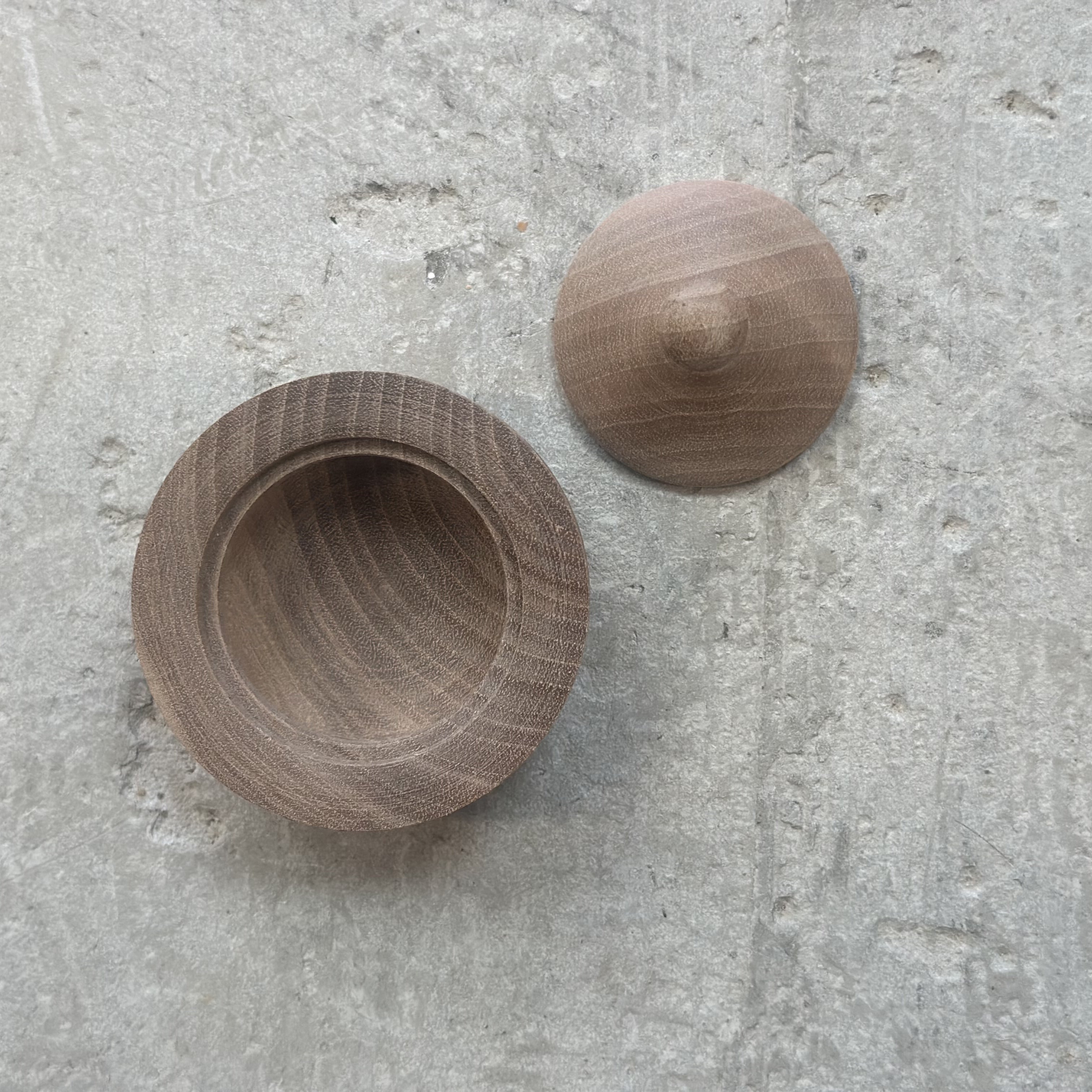 Salt shaker - walnut wood