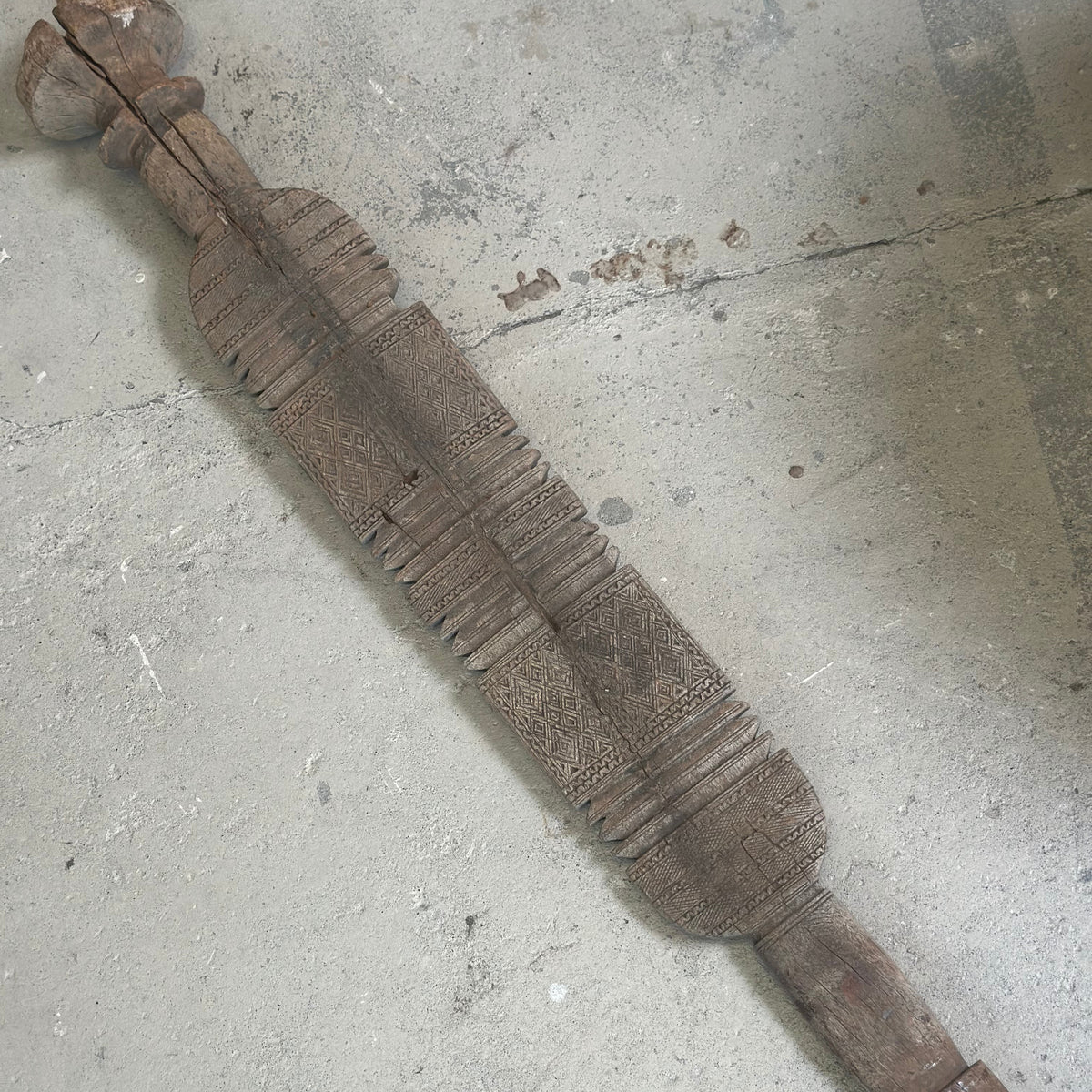 Vintage Berber Teltpløk 12 x 85 cm.