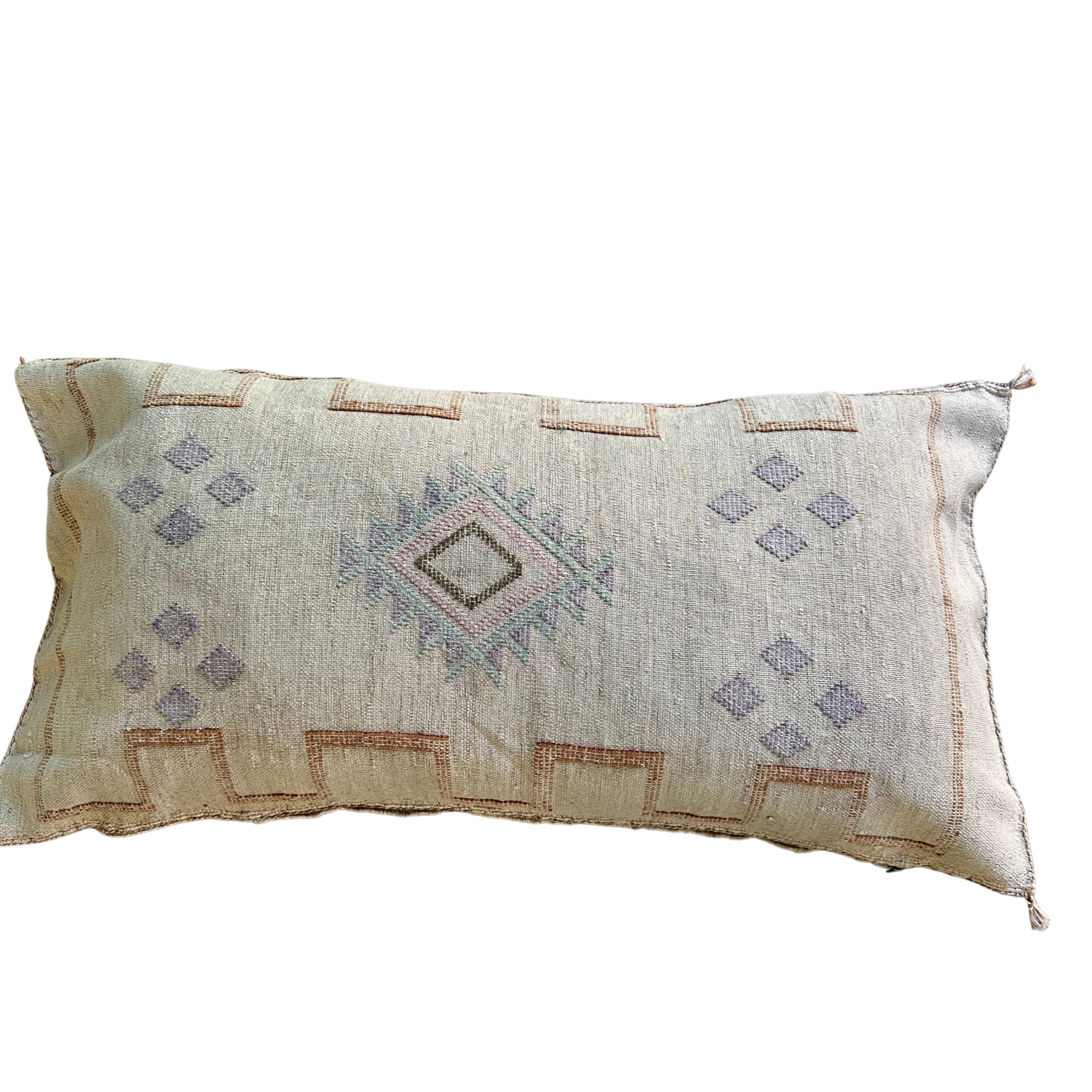 Pudebetræk i kaktussilke - størrelse ca. 50x90 cm.