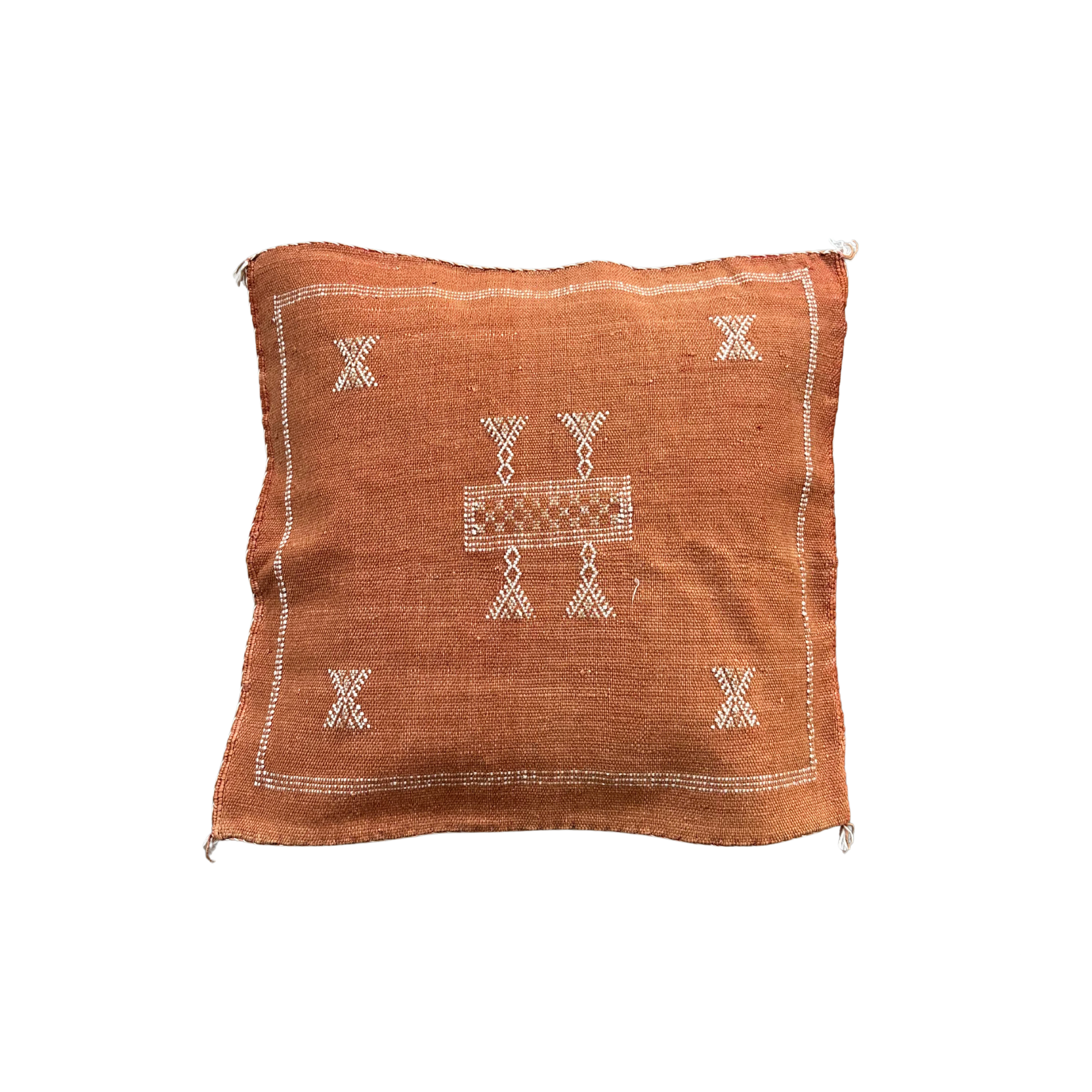 Putetrekk i kaktussilke - størrelse 45 x 45 cm.