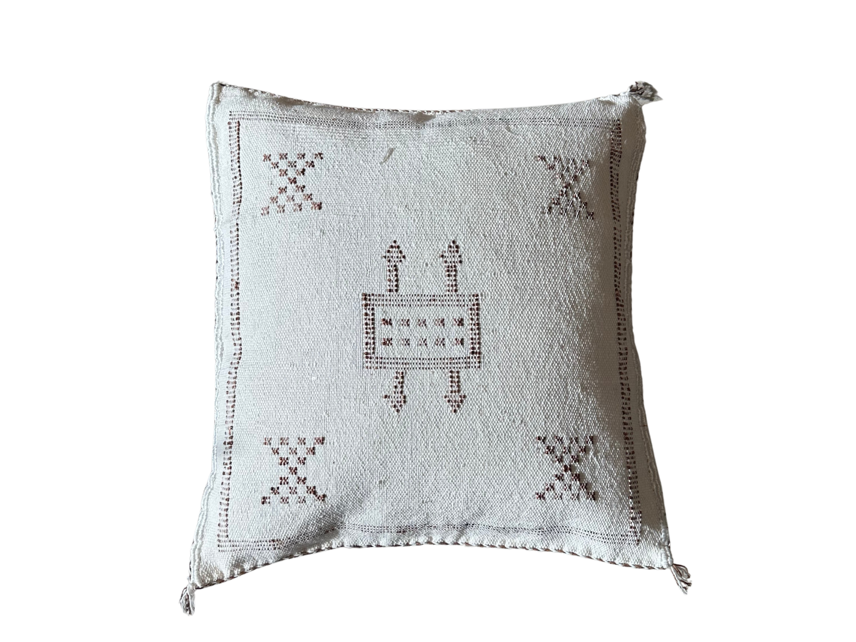 Cushion cover in cactus silk - size 45 x 45 cm.