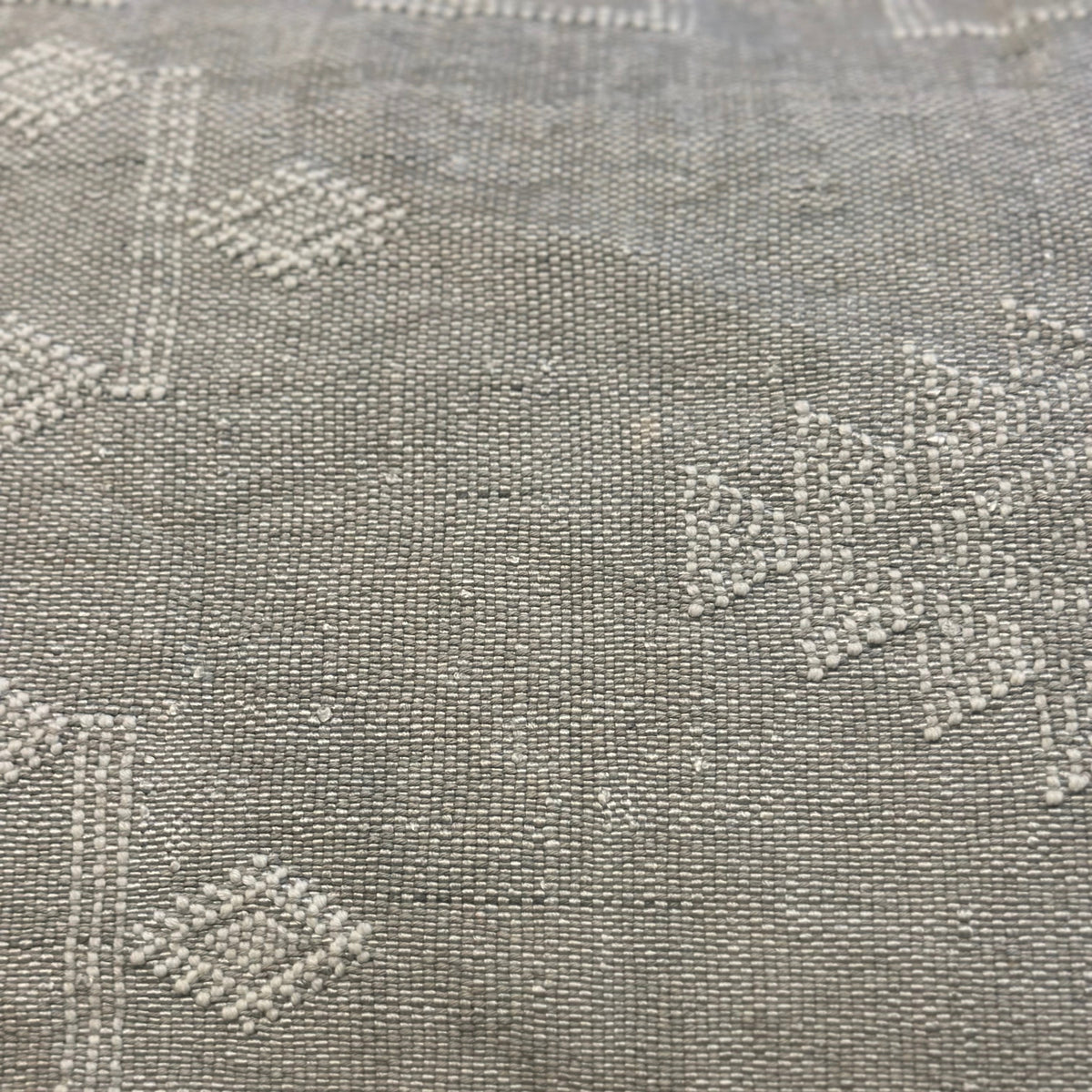 Kaktussilke pudebetræk ca. 50 x 90 cm – hørfarvet