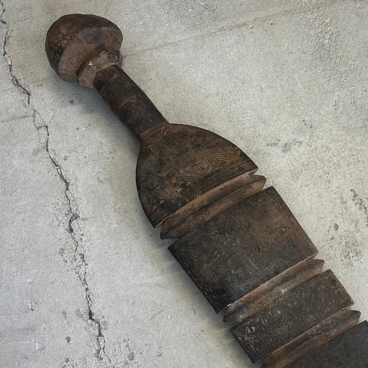 Vintage Berber Teltpløk 16 x 96 cm.