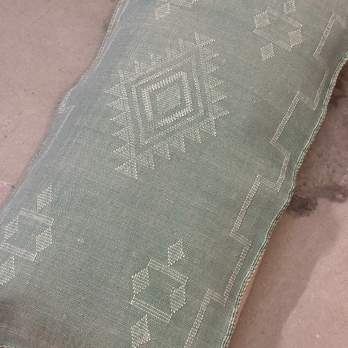 Kaktussilke pudebetræk ca. 50 x 90 cm – mintgrøn