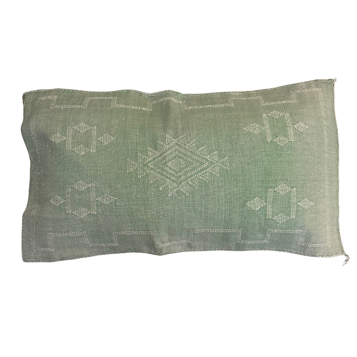 Kaktussilke pudebetræk ca. 50 x 90 cm – lys grøn