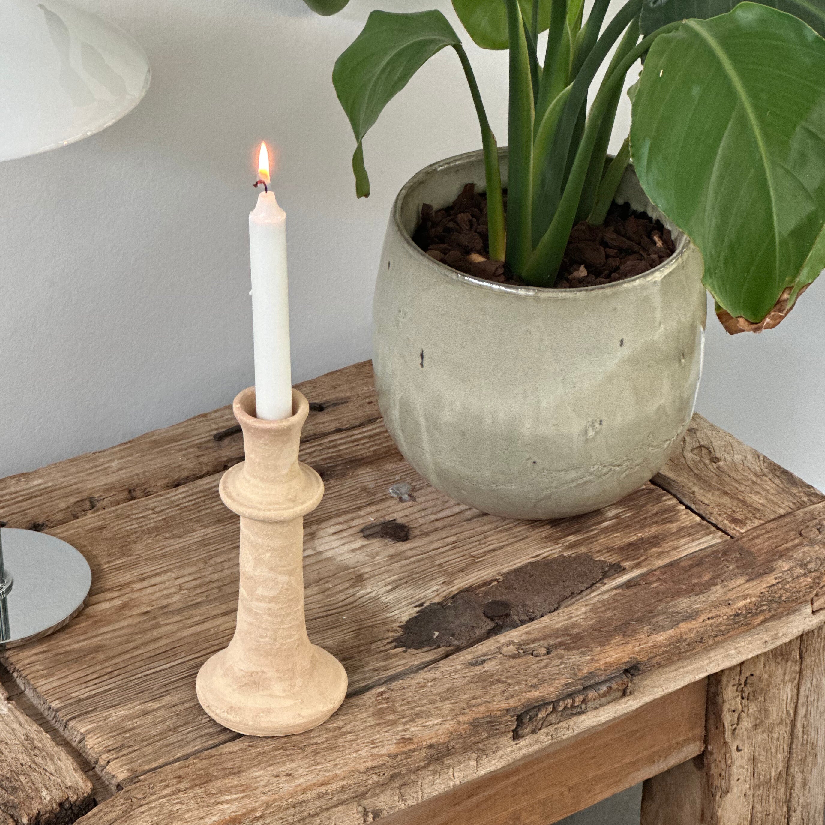 Tamegroute lysestage - ca 25 cm. høj