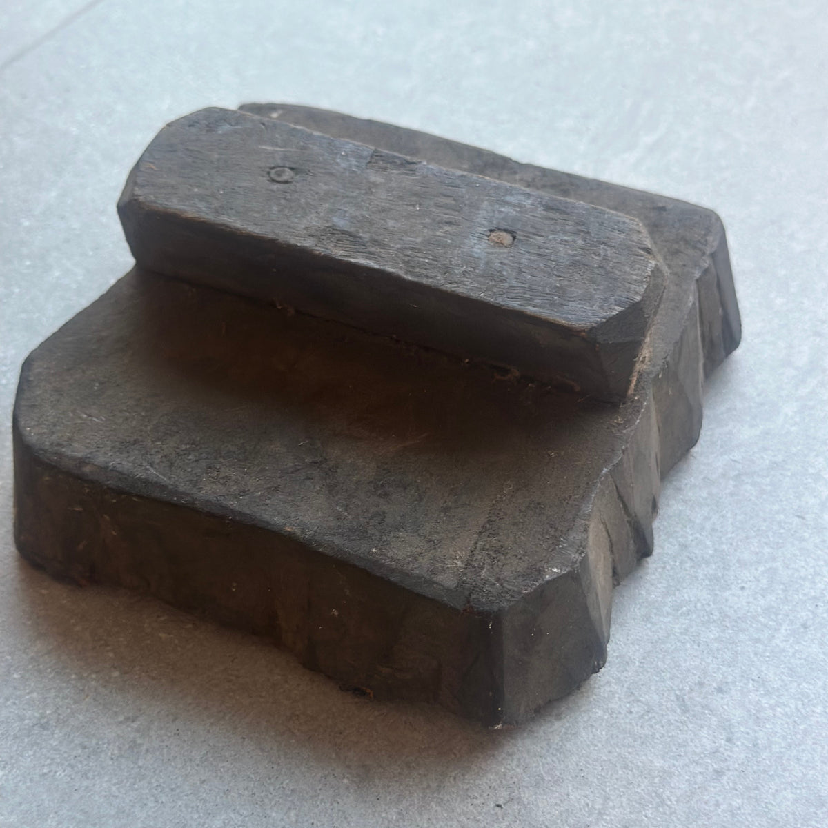 Vintage Block Print træstempel – Blomst