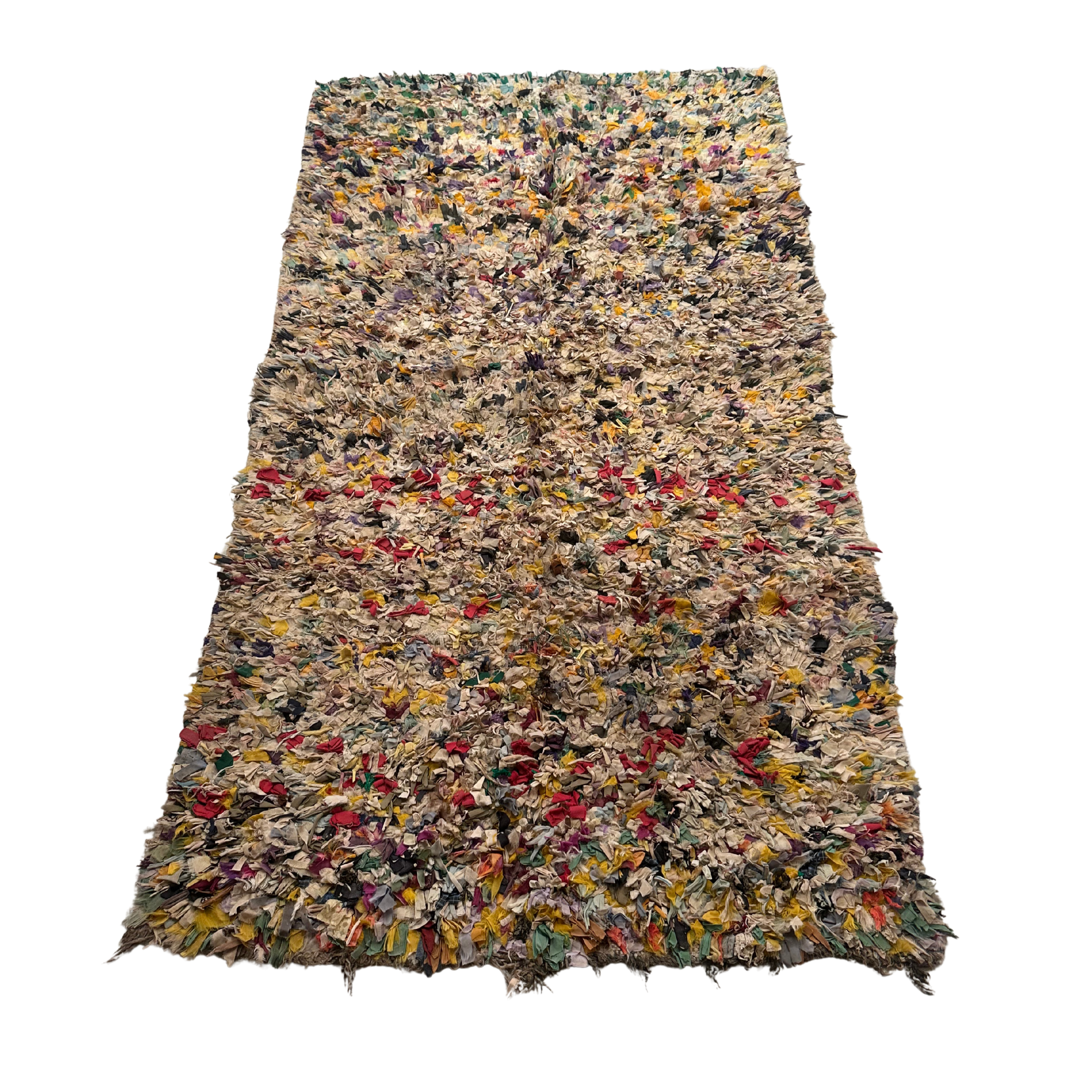 Boucherouite løber størrelse 114 x 206 cm.