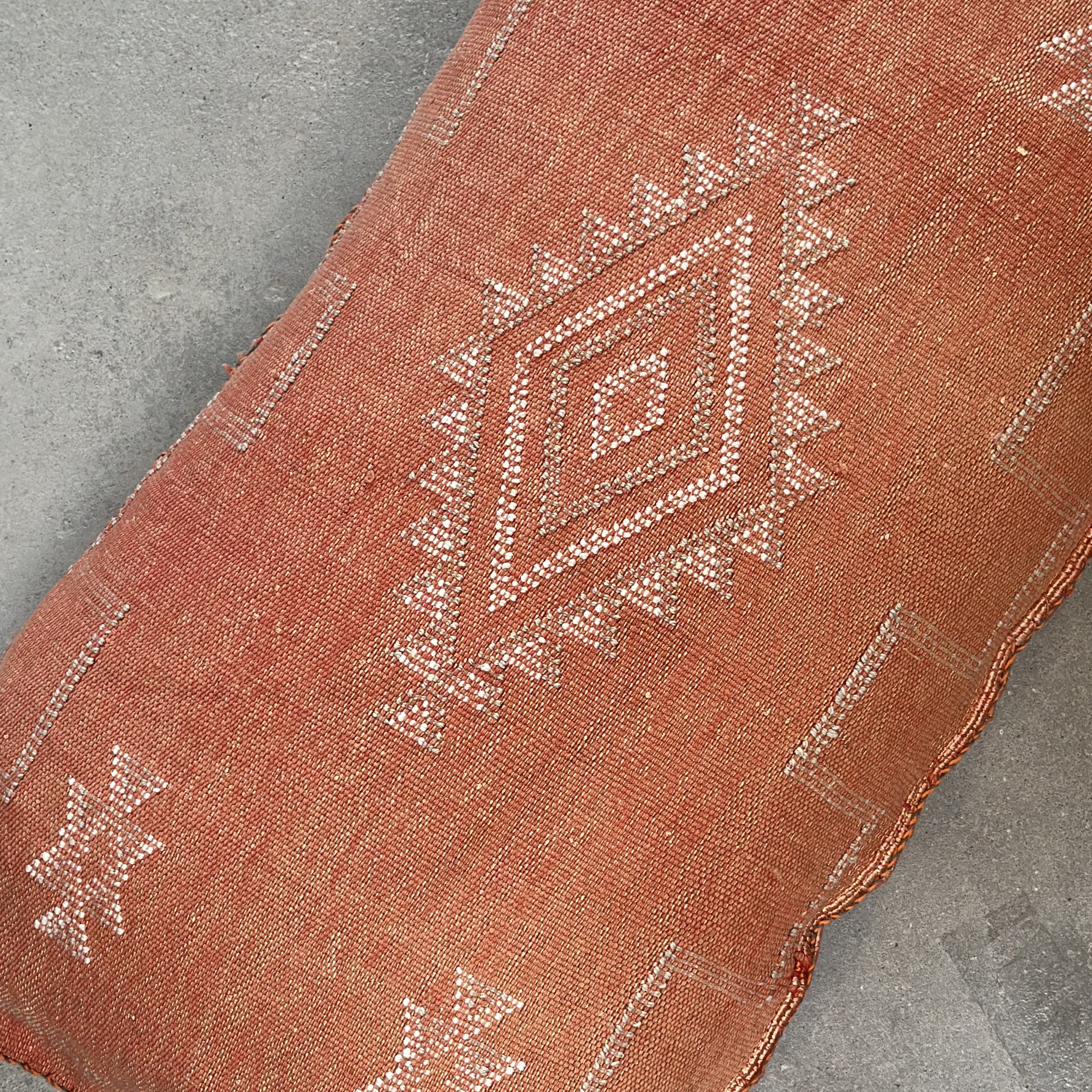 Kaktussilke pudebetræk ca. 50 x 90 cm – Orange
