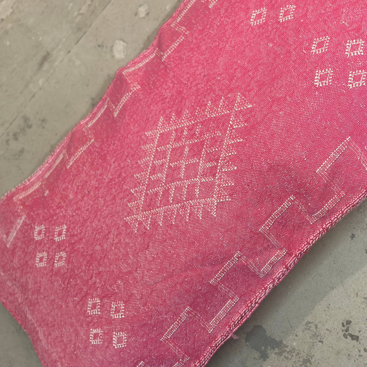 Kaktussilke pudebetræk ca. 50 x 90 cm – pink