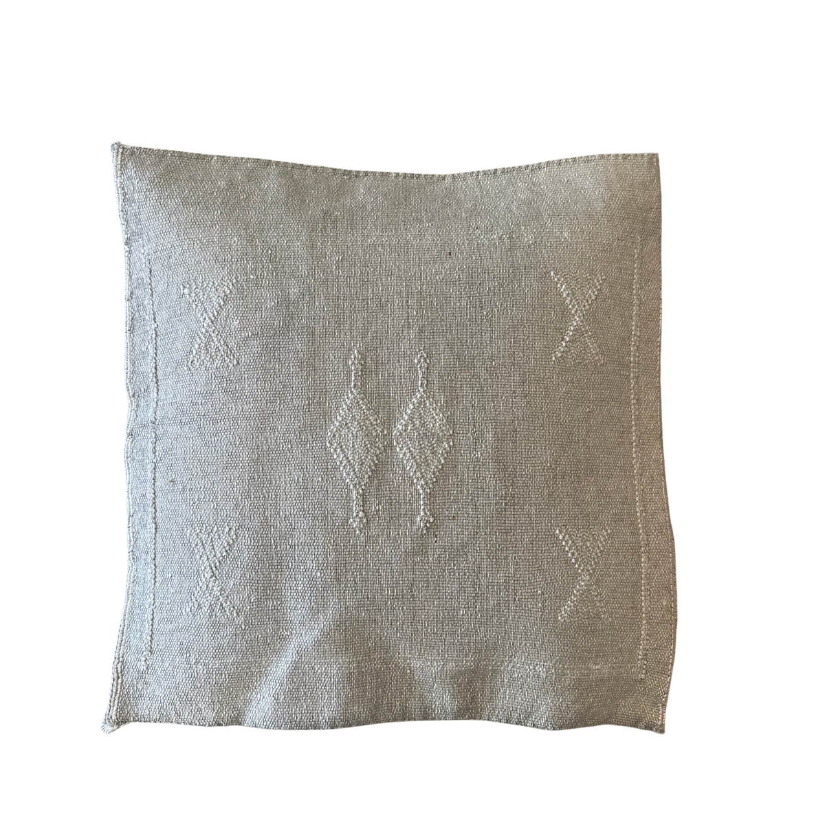 Putetrekk i kaktussilke - størrelse 45 x 45 cm.