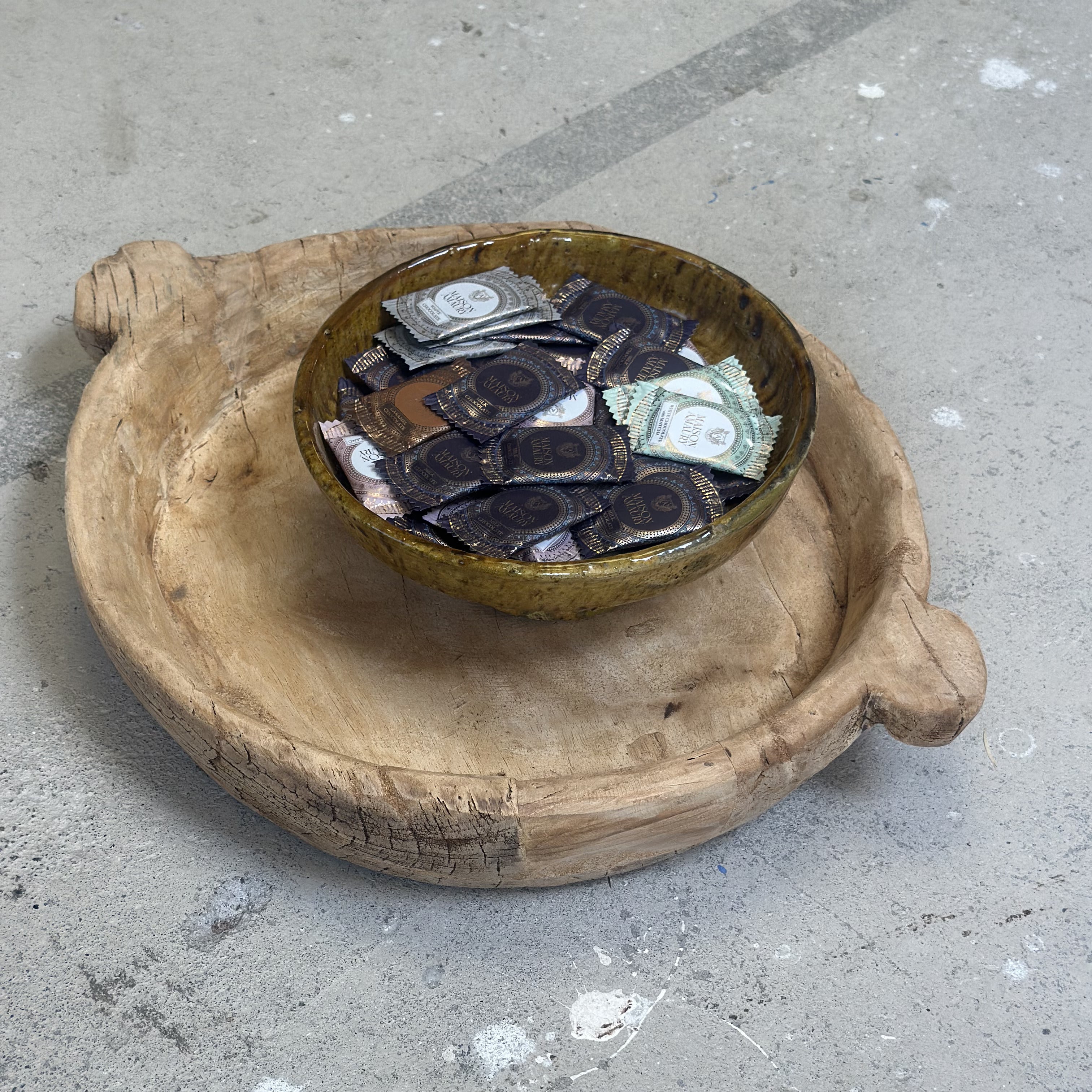 Vintage tray - 38/5 cm.