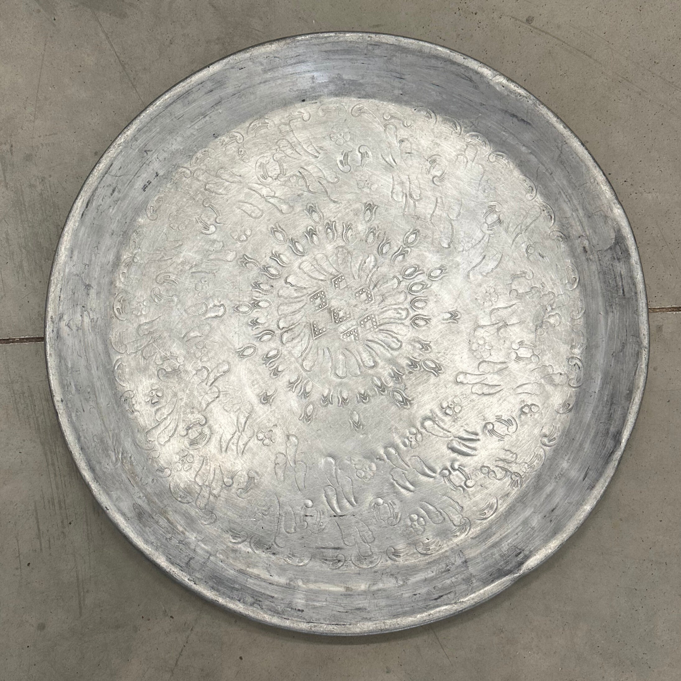 Marokkansk vintagebrett - 47 cm.