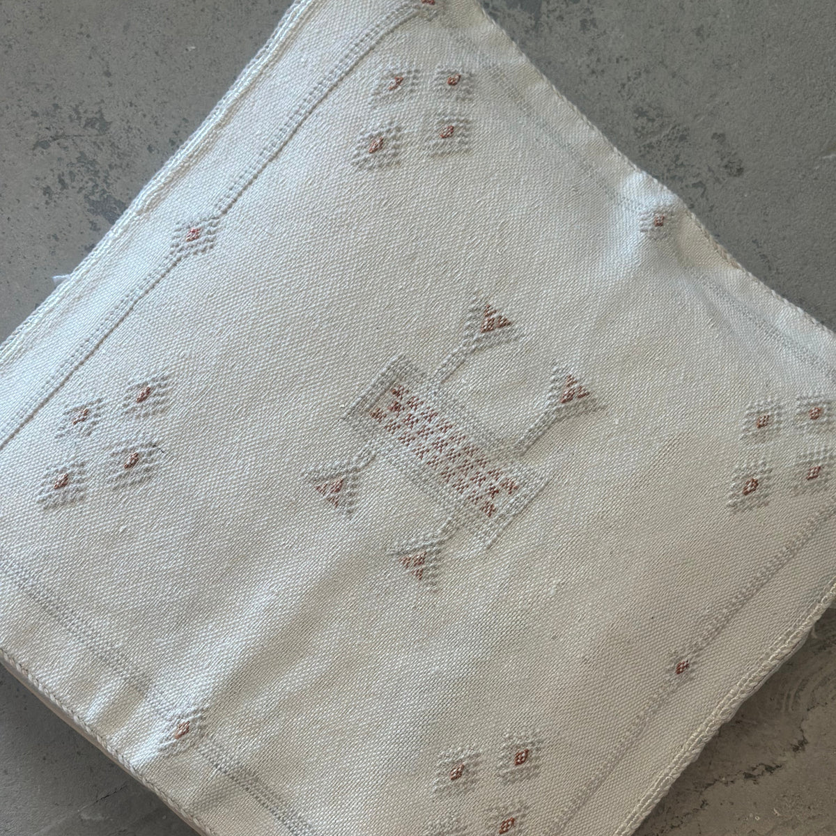 Cushion cover in cactus silk - size 45 x 45 cm.