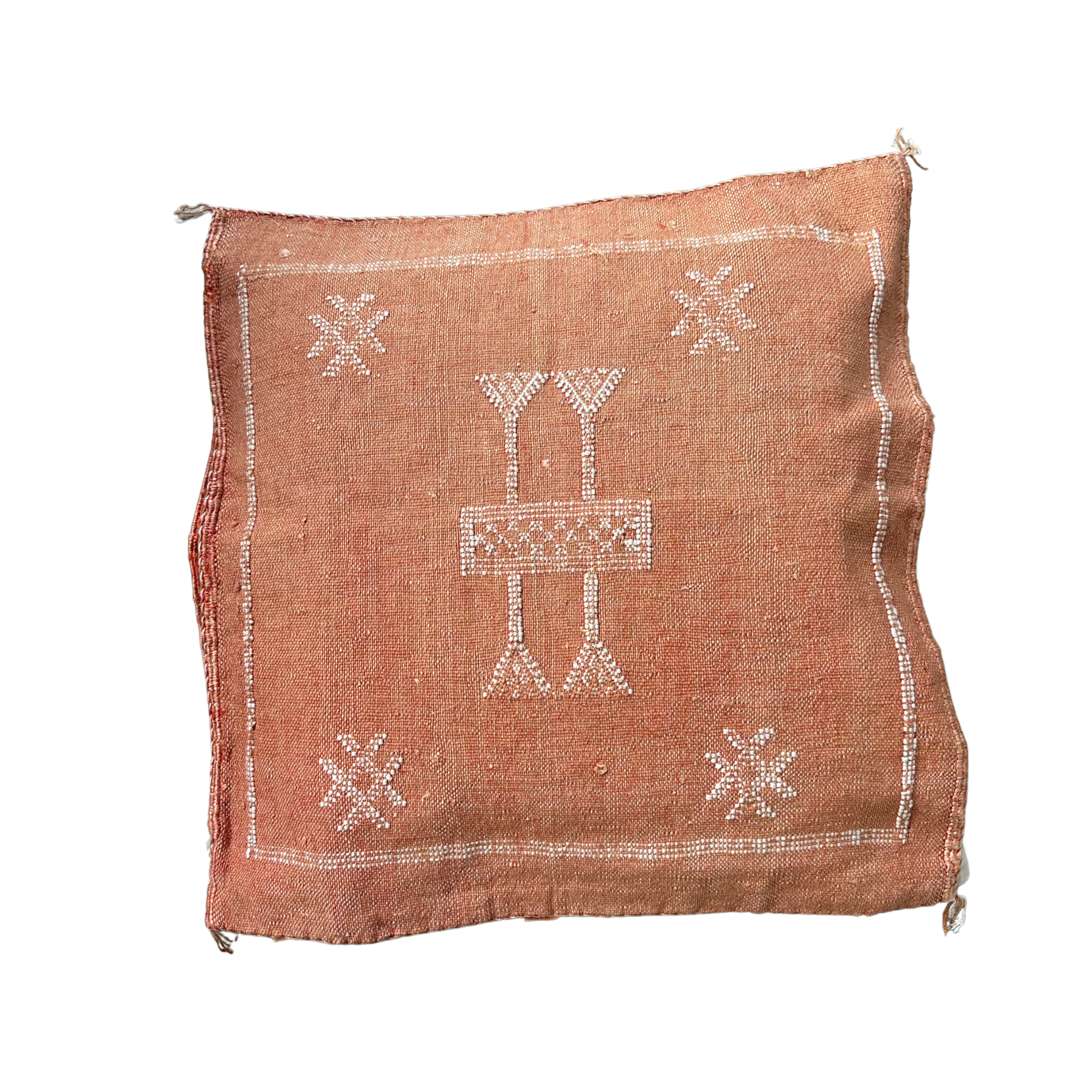 Putetrekk i kaktussilke - størrelse 45 x 45 cm.