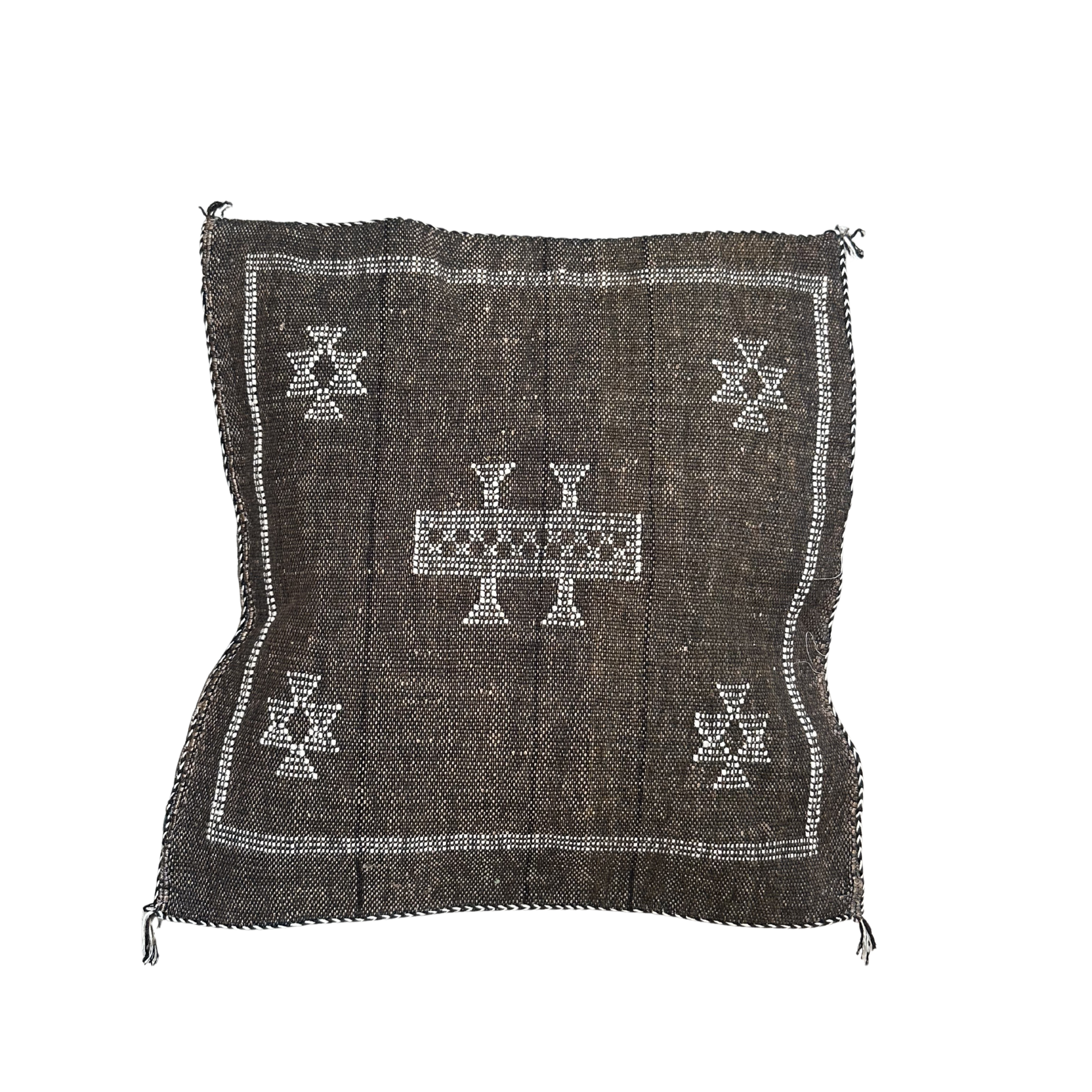 Pudebetræk i kaktussilke - størrelse ca. 45 x 45 cm.