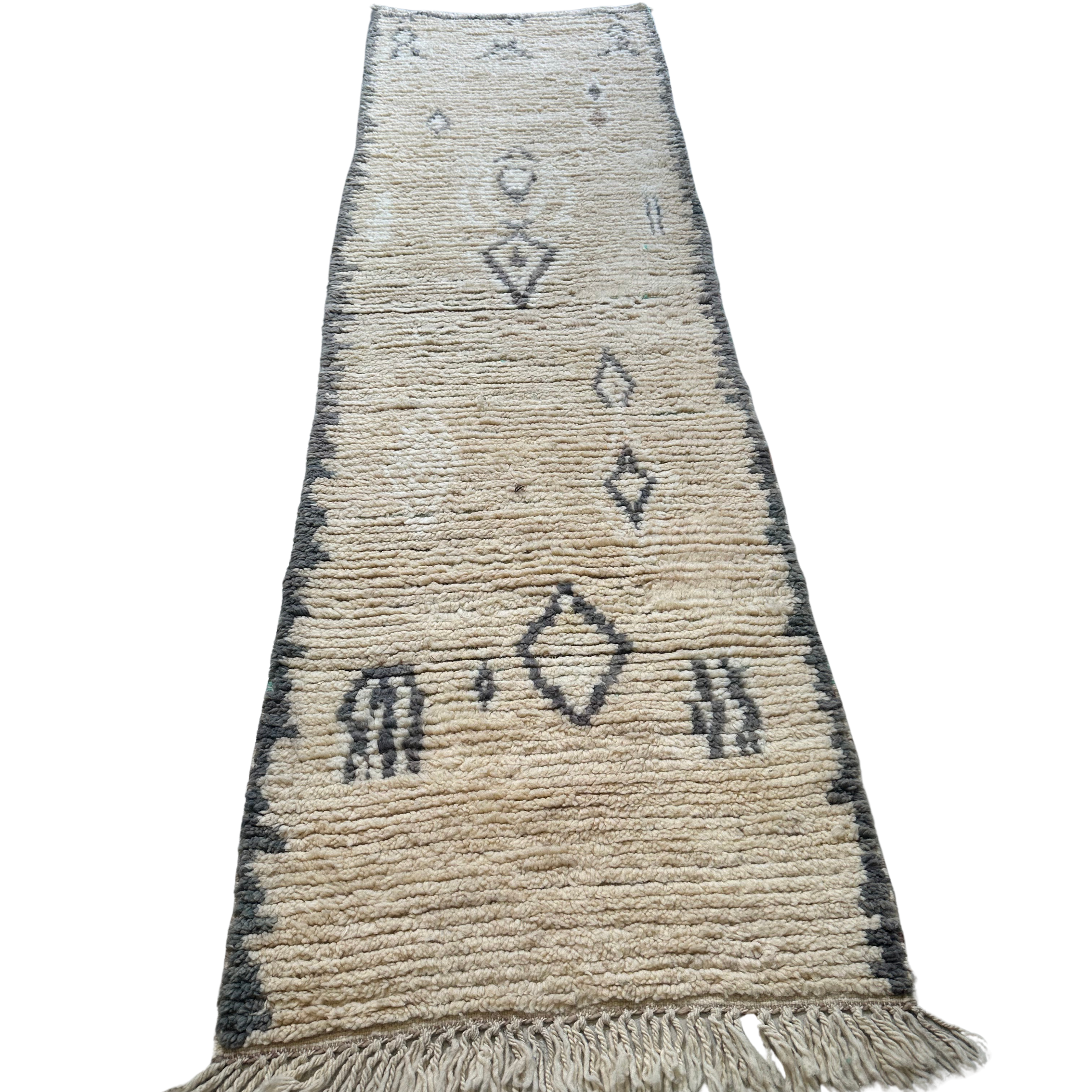 Boujaad løper størrelse 85 x 290 cm.
