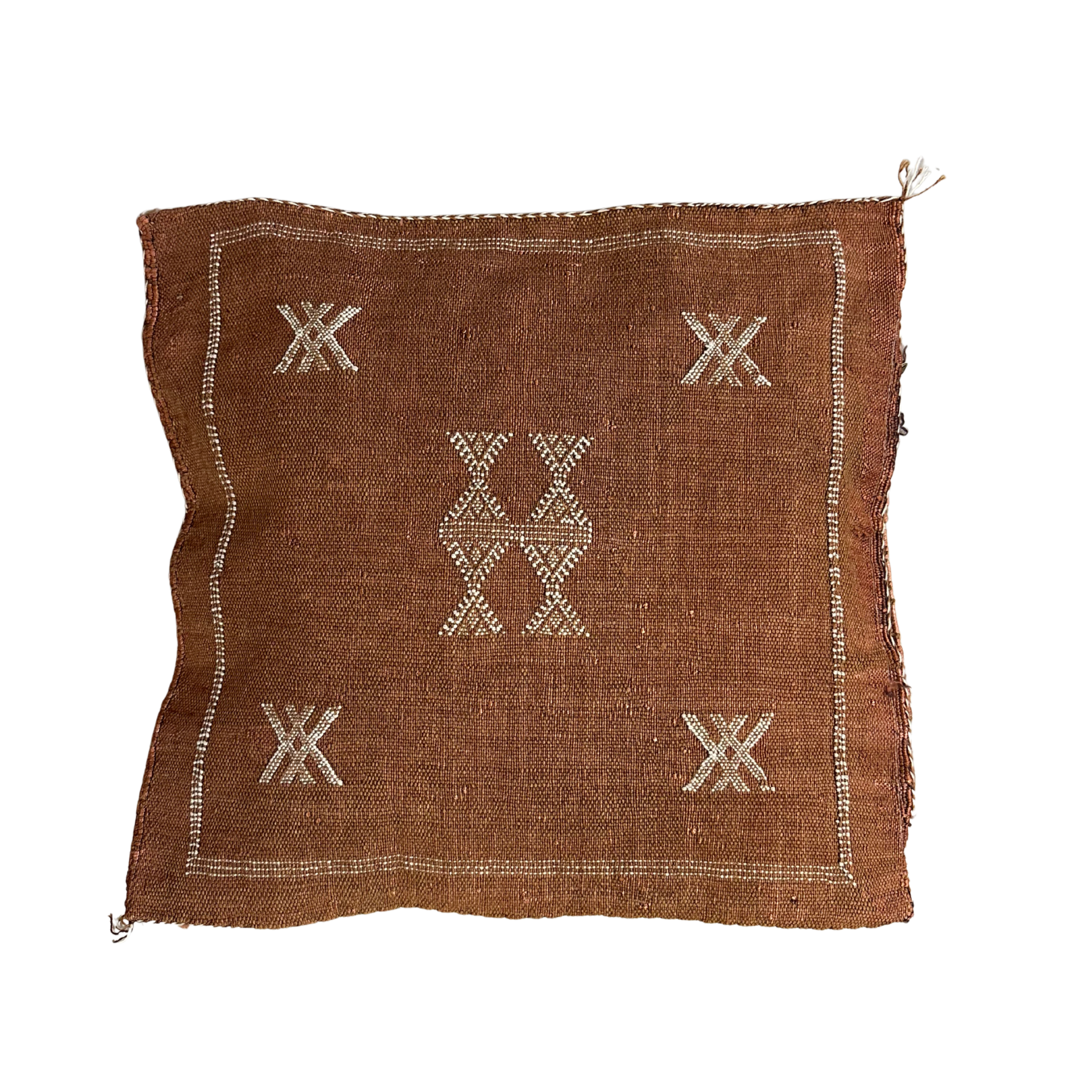 Pudebetræk i kaktussilke - størrelse ca. 45 x 45 cm.