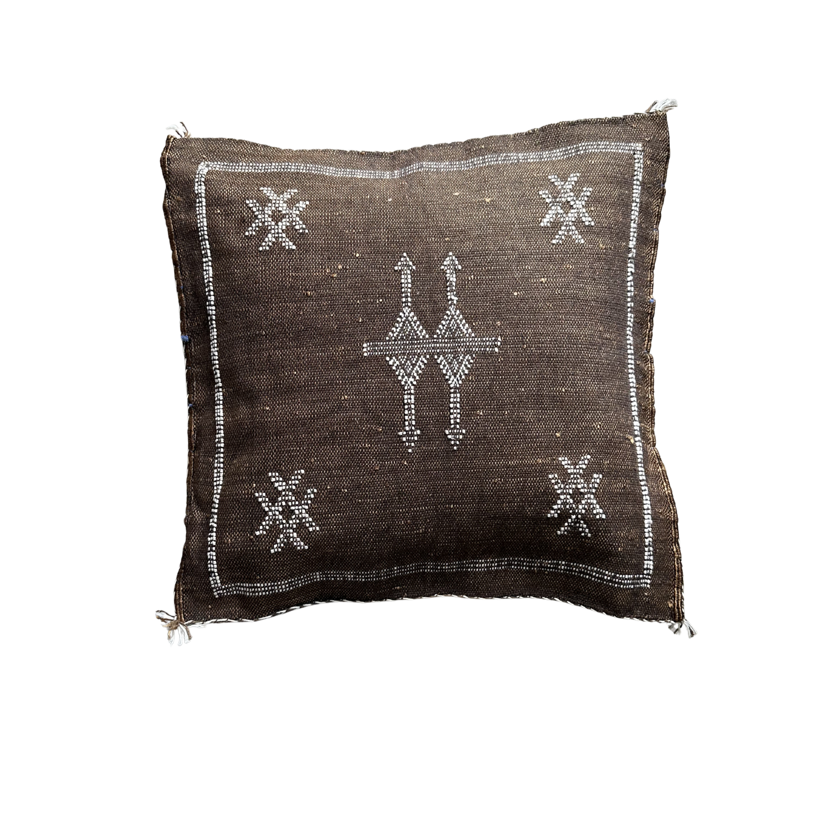 Pudebetræk i kaktussilke - størrelse ca. 45 x 45 cm.