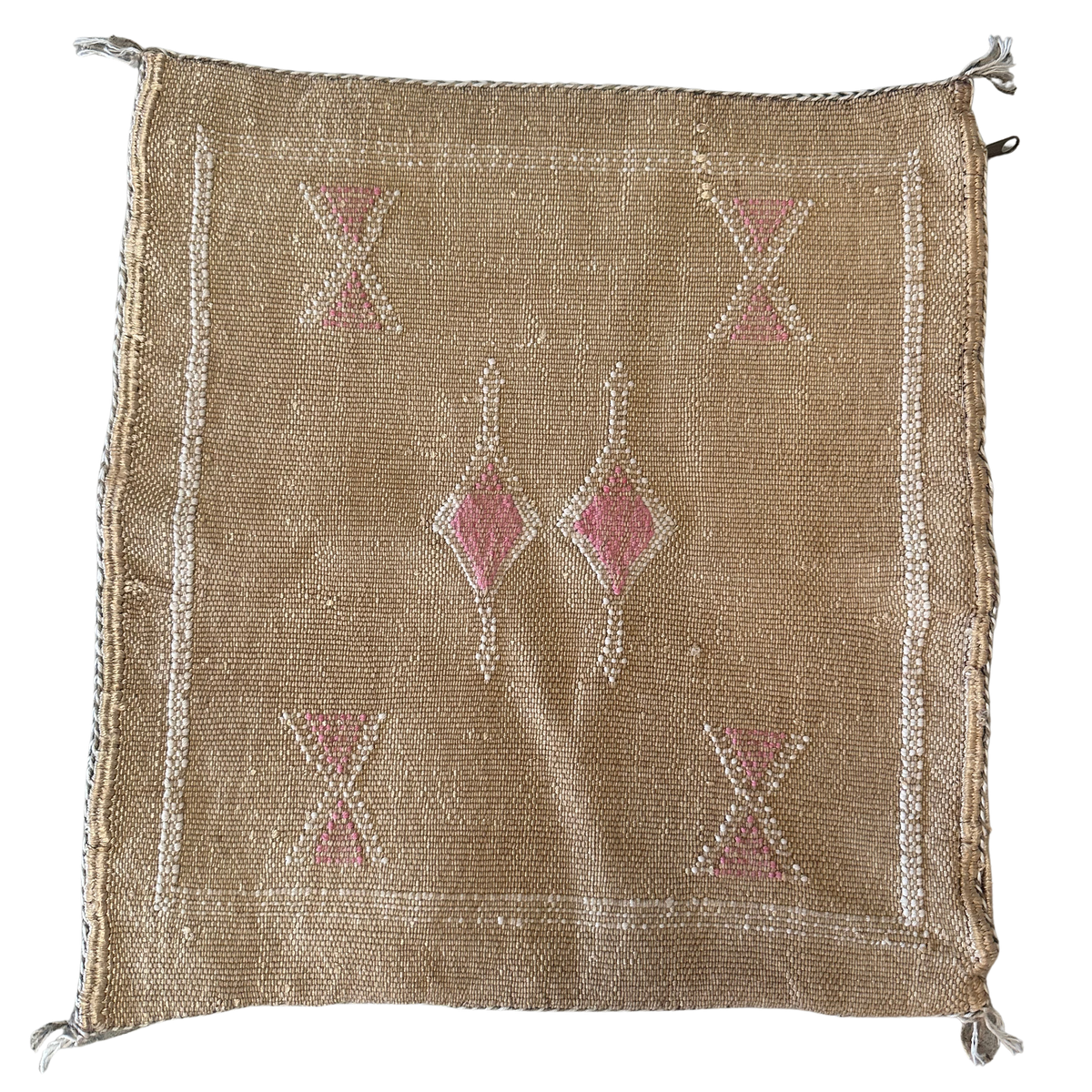 Cushion cover in cactus silk - size 45 x 45 cm.