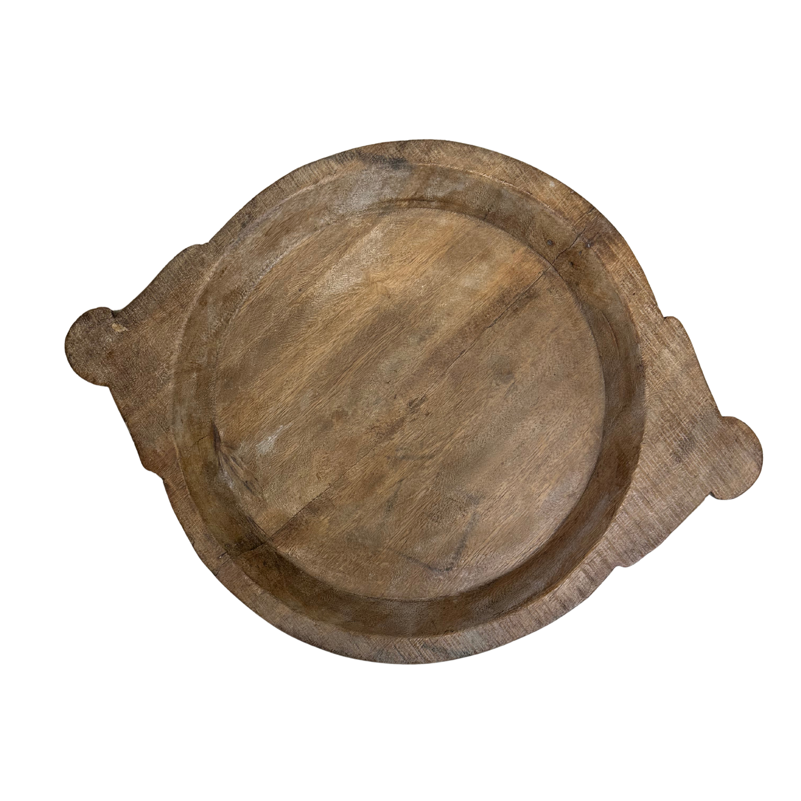 Vintage fad med hank i træ