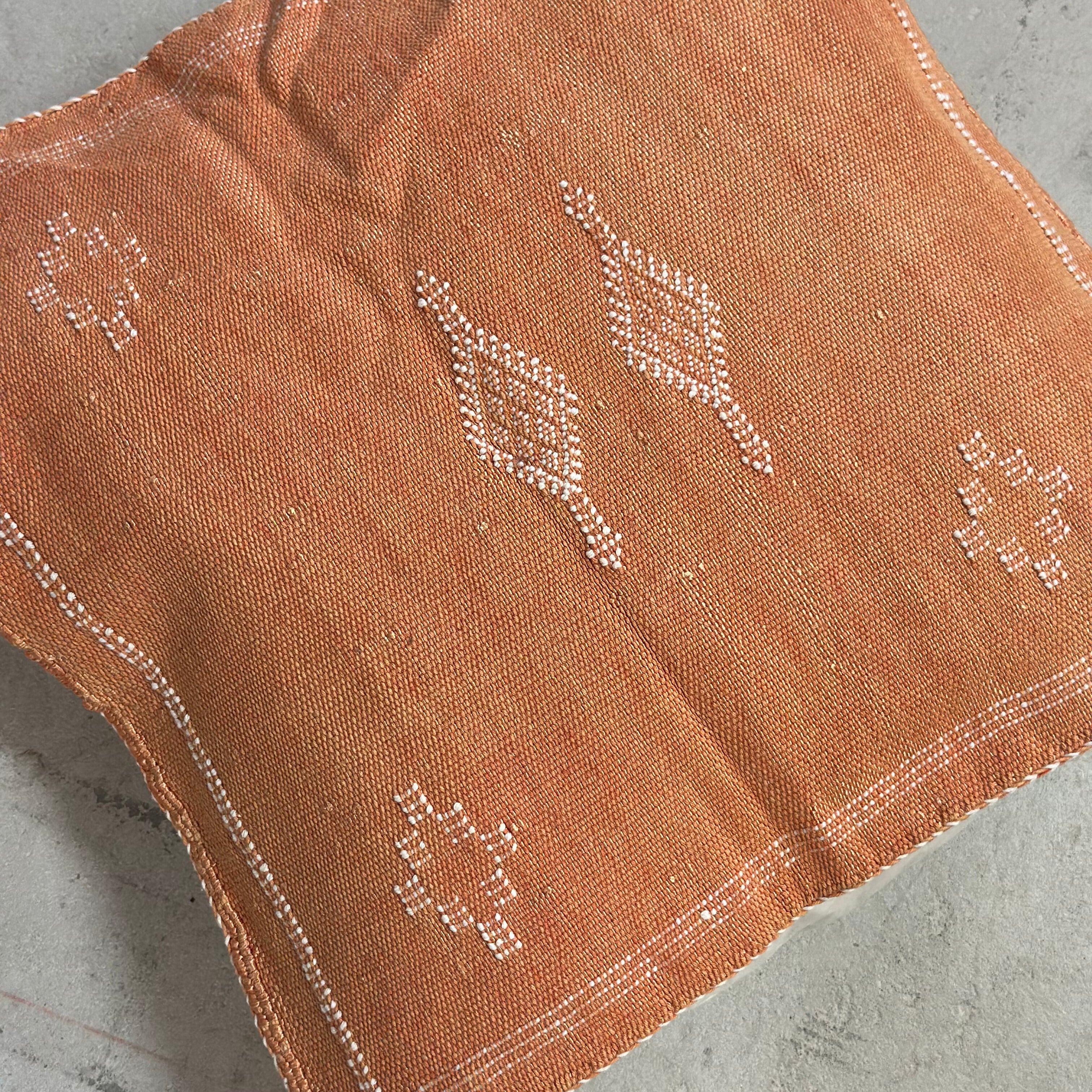 Pudebetræk i kaktussilke - størrelse ca. 45 x 45 cm.