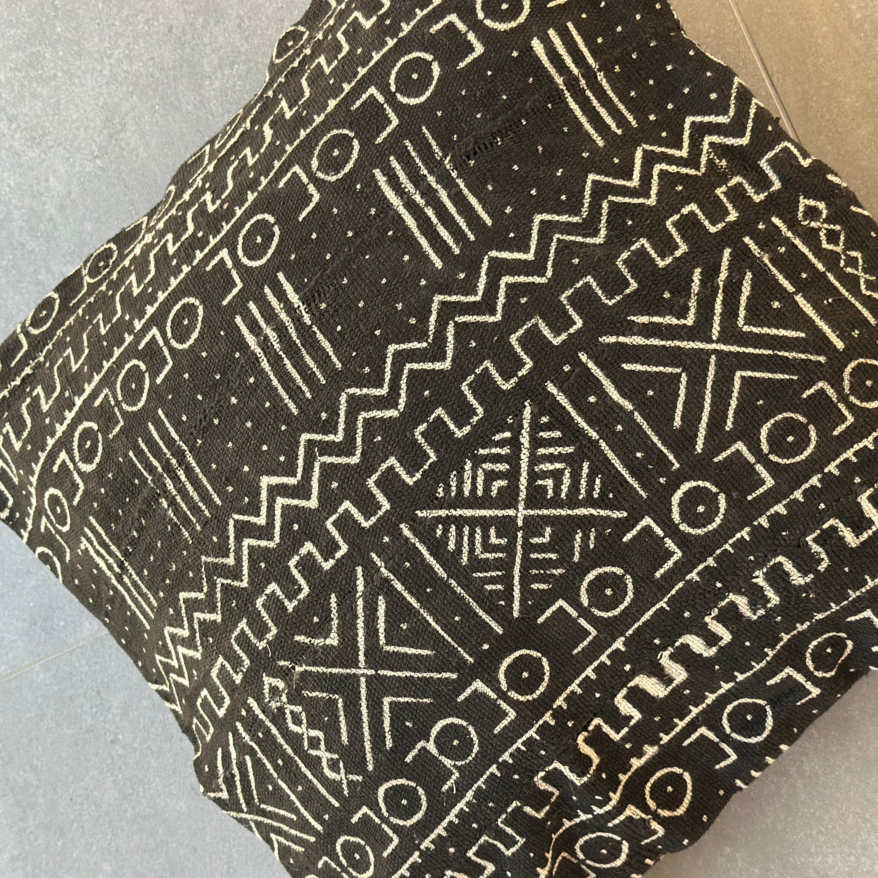 Bomuldspude fra Mali - 45x45 cm.