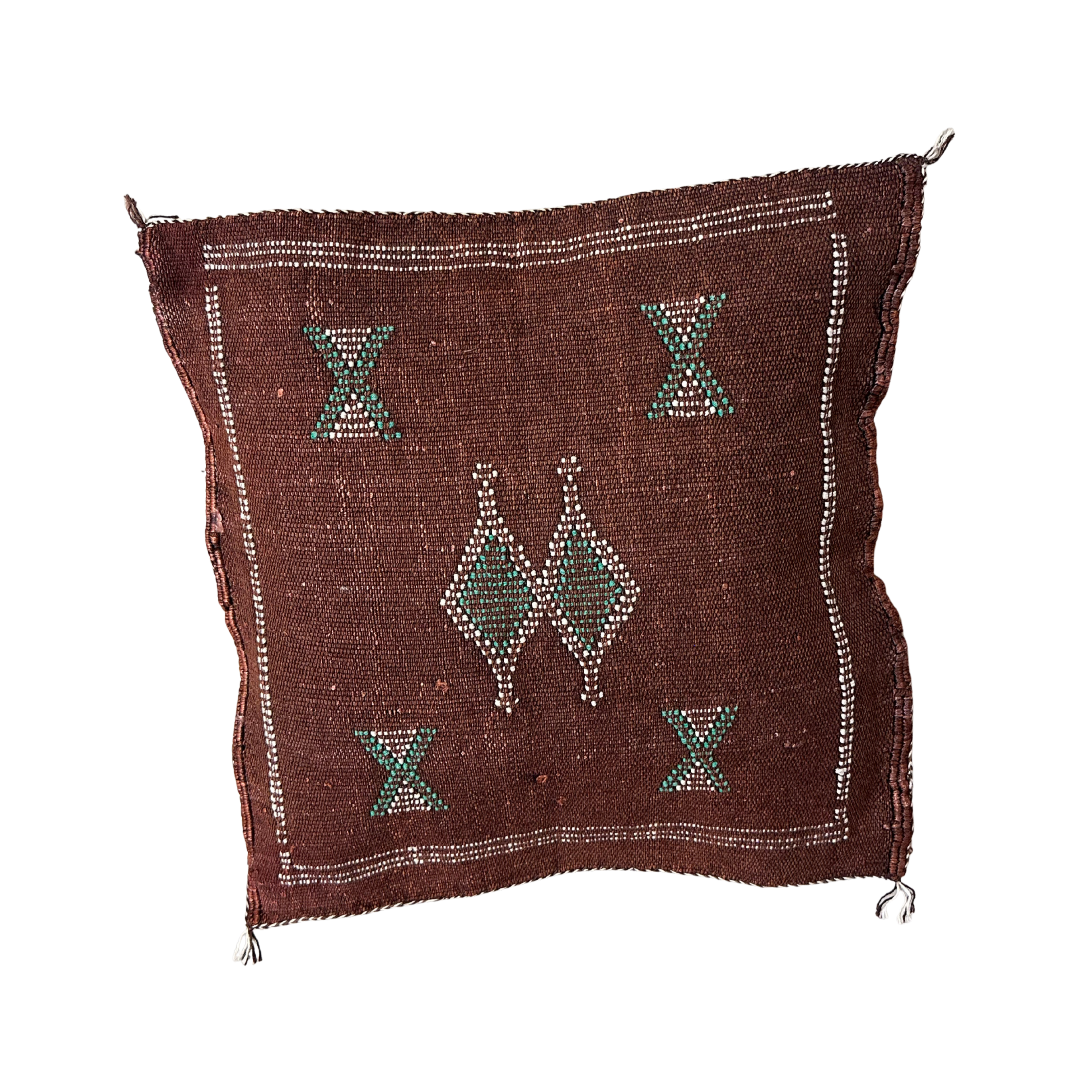 Pudebetræk i kaktussilke - størrelse ca. 45 x 45 cm.