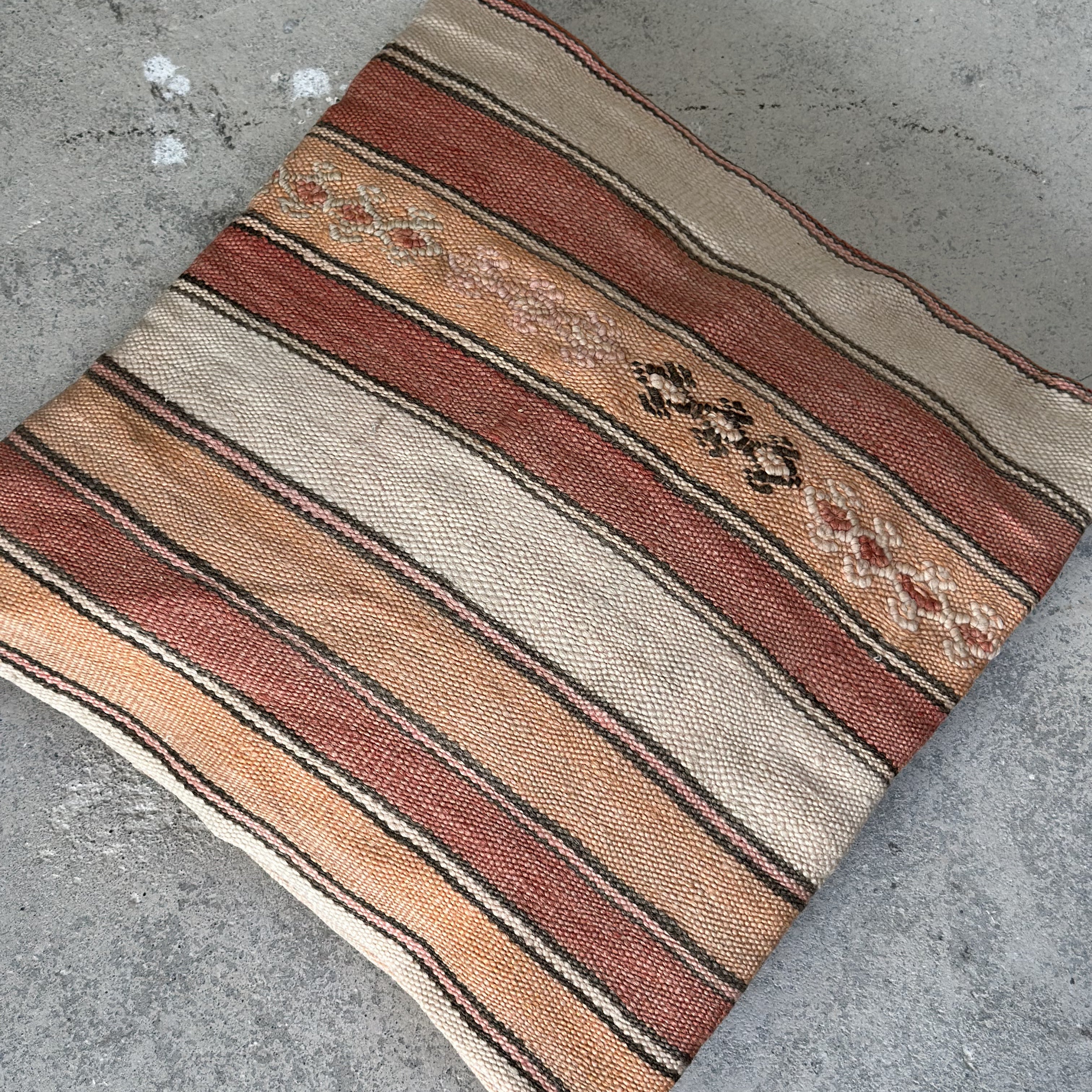 Vintage pudebetræk  50 x 50 cm.